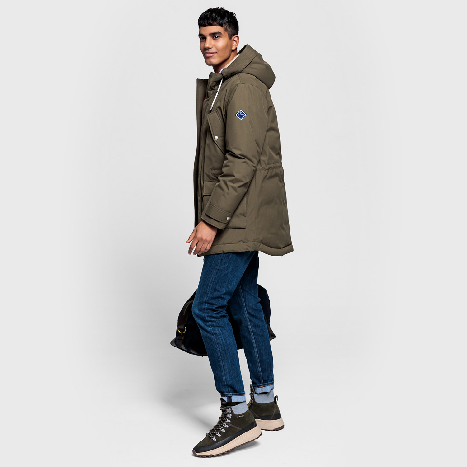 GANT Erkek Yeşil Mont