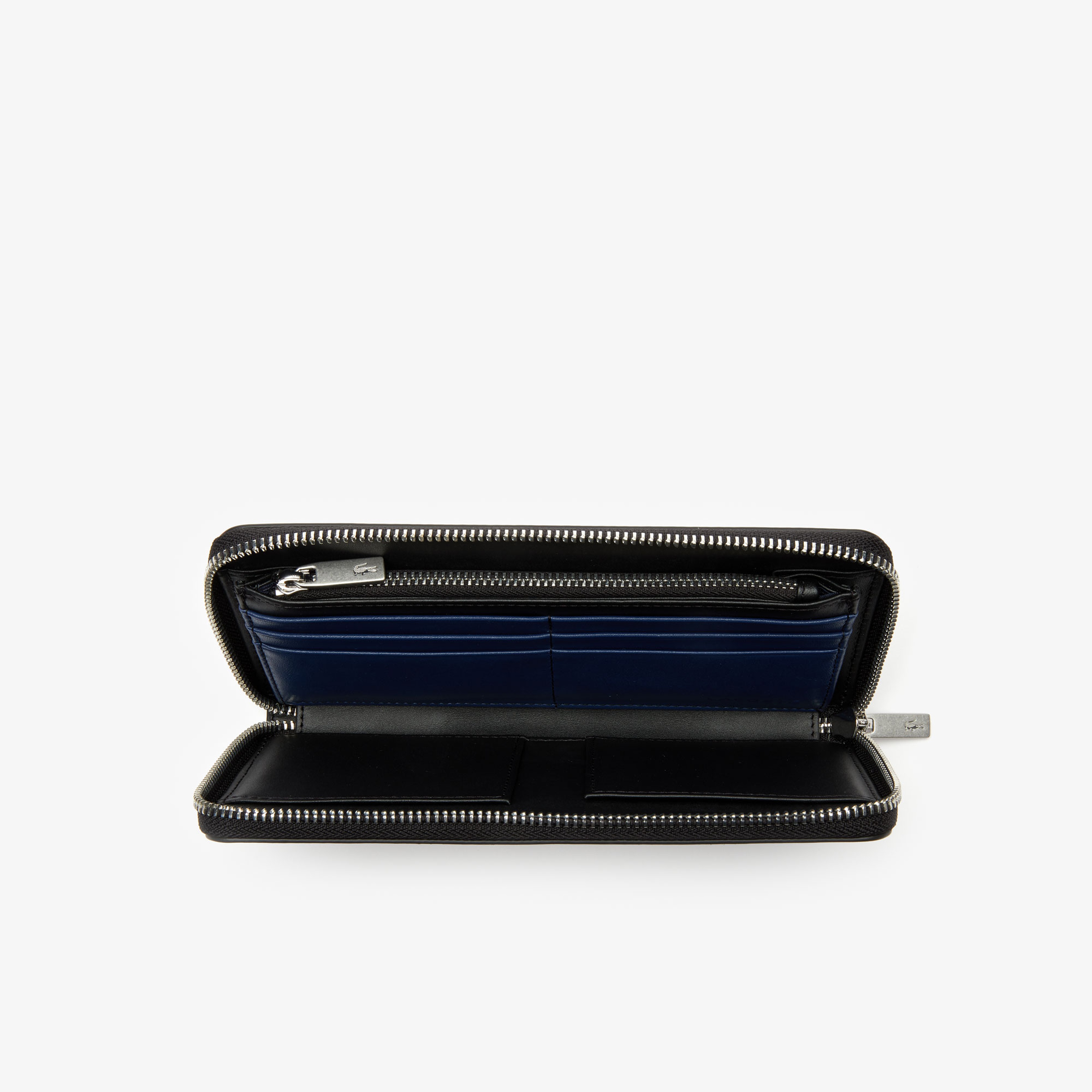 Lacoste Fg Animation Kadın Deri Renkli Baskılı Siyah Cüzdan