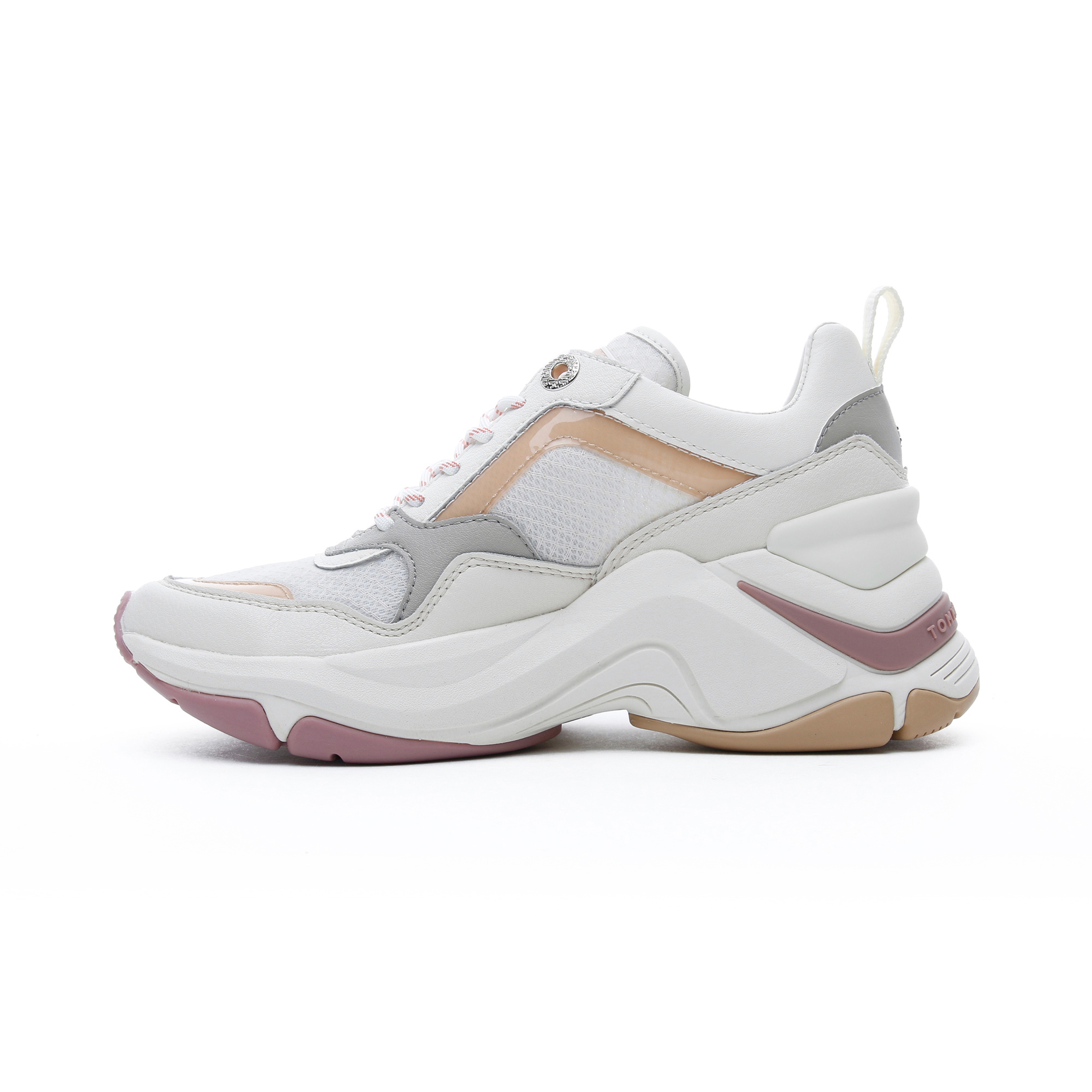 Tommy Hilfiger Internal Wedge Kadın Krem Spor Ayakkabı