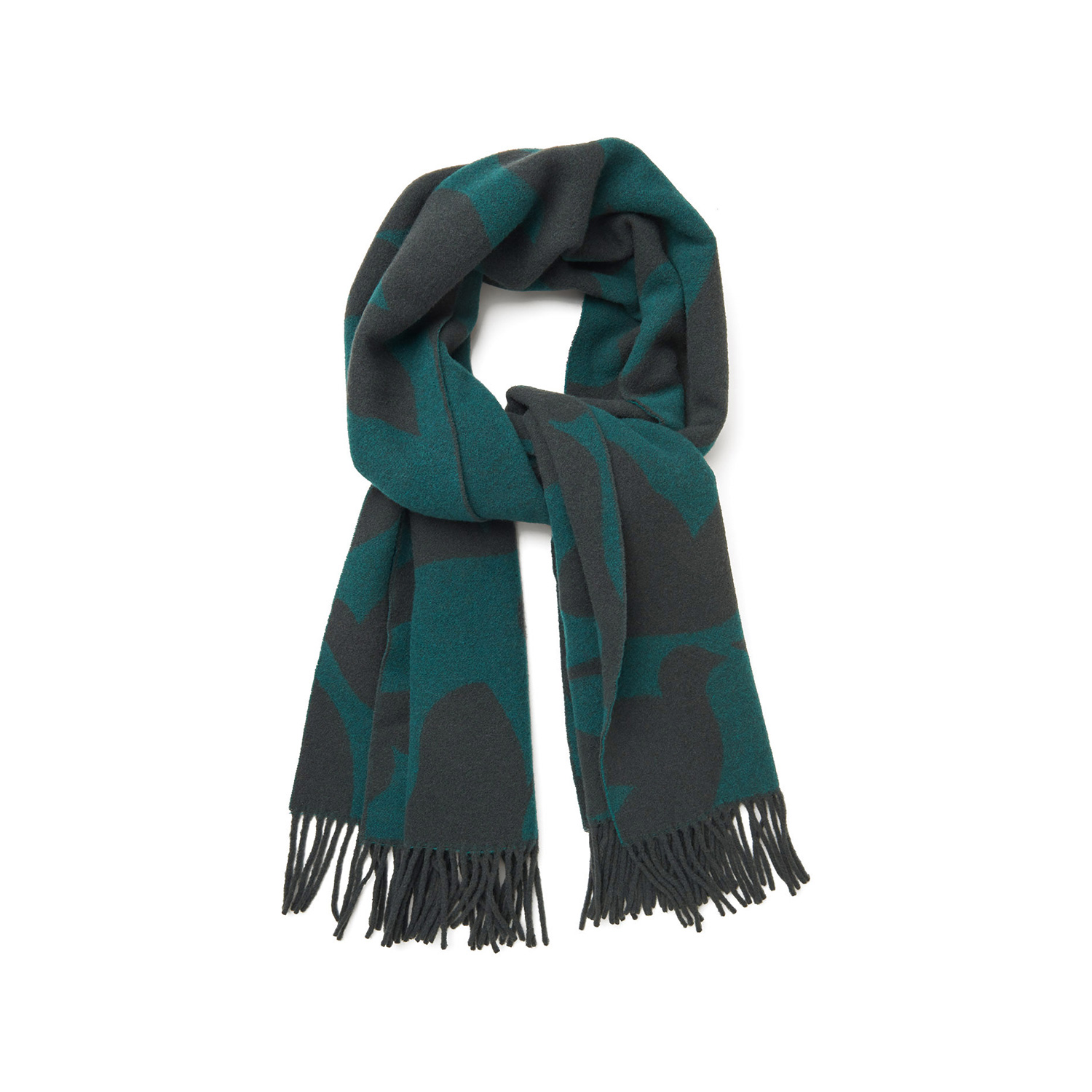 Unisex Renkli Dove Scarf Atkı
