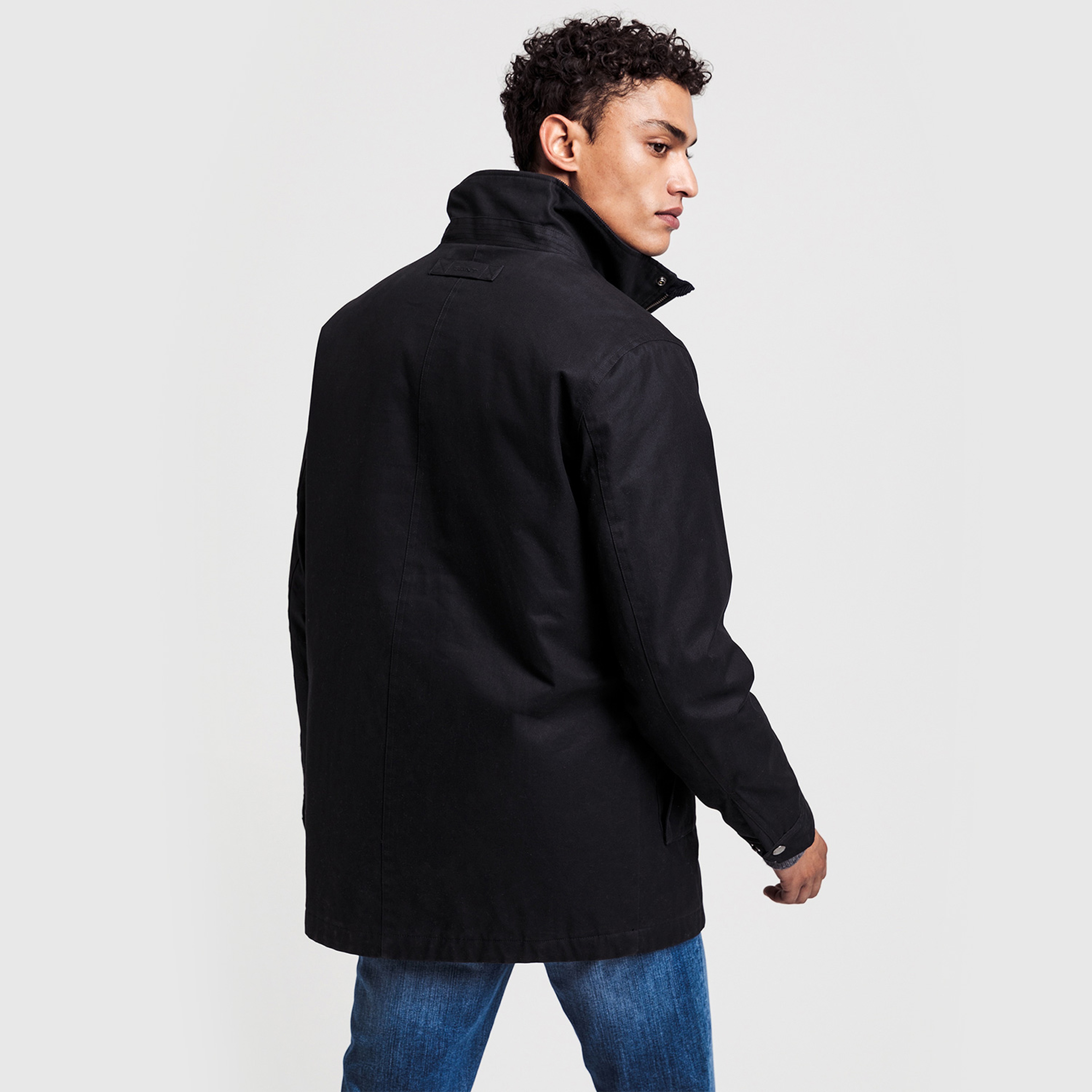 GANT Erkek Siyah Mont