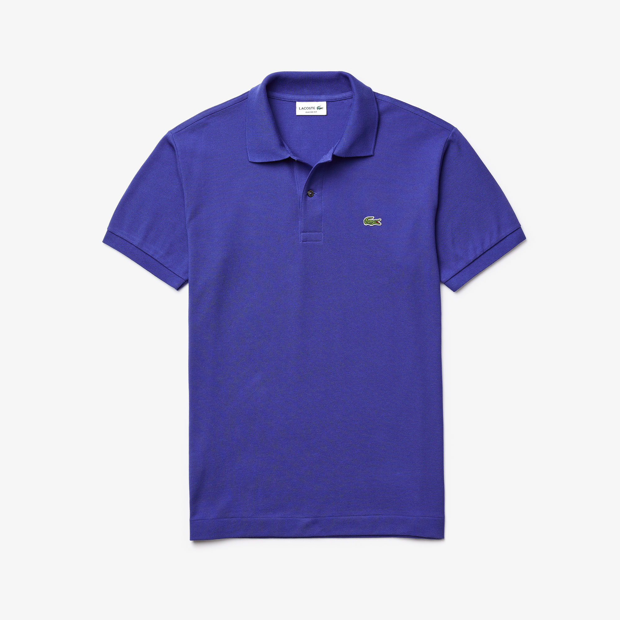 Lacoste Erkek Klasik Fit L1212 Saks Mavi Polo
