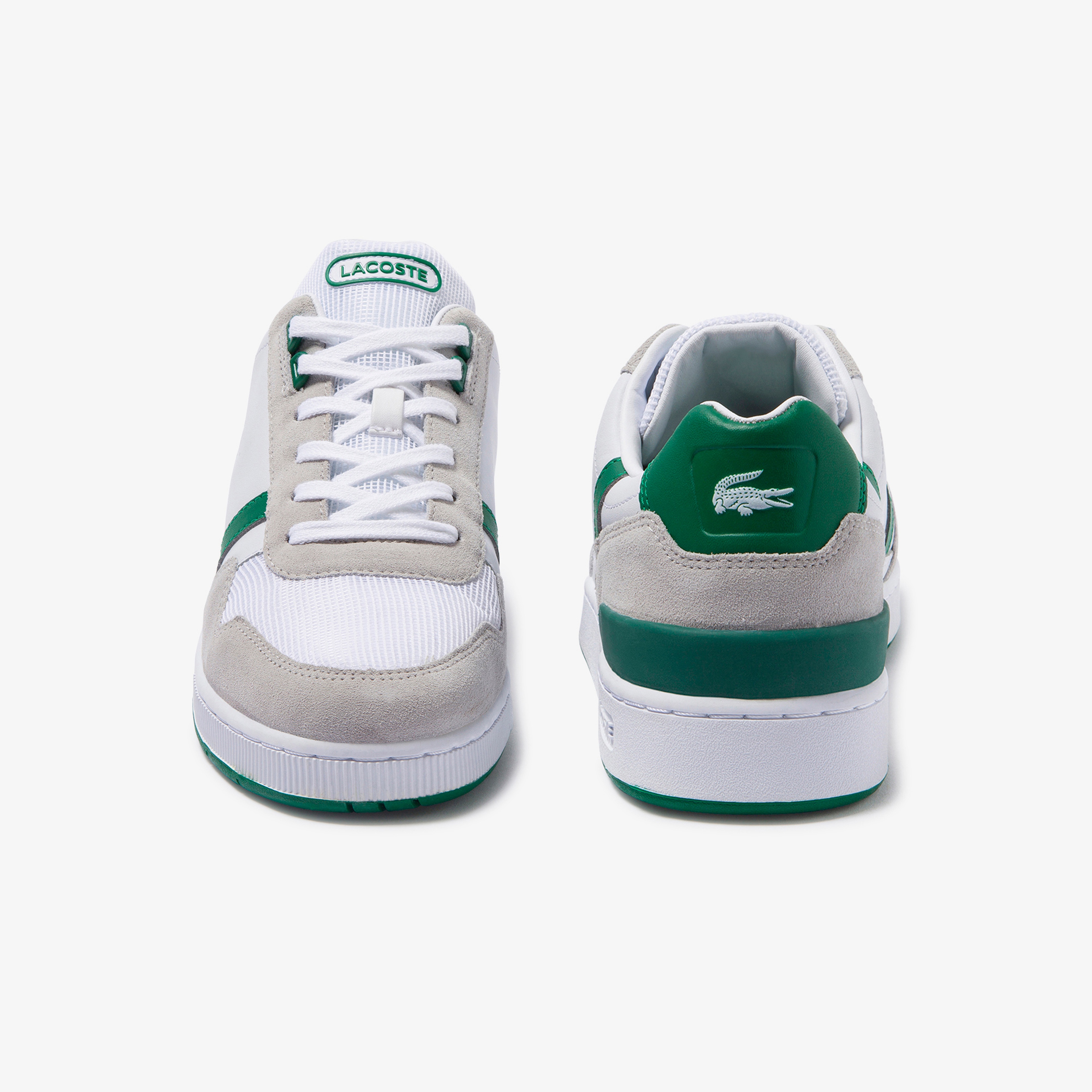 Lacoste T-Clip Erkek Beyaz-Yeşil Spor Ayakkabı