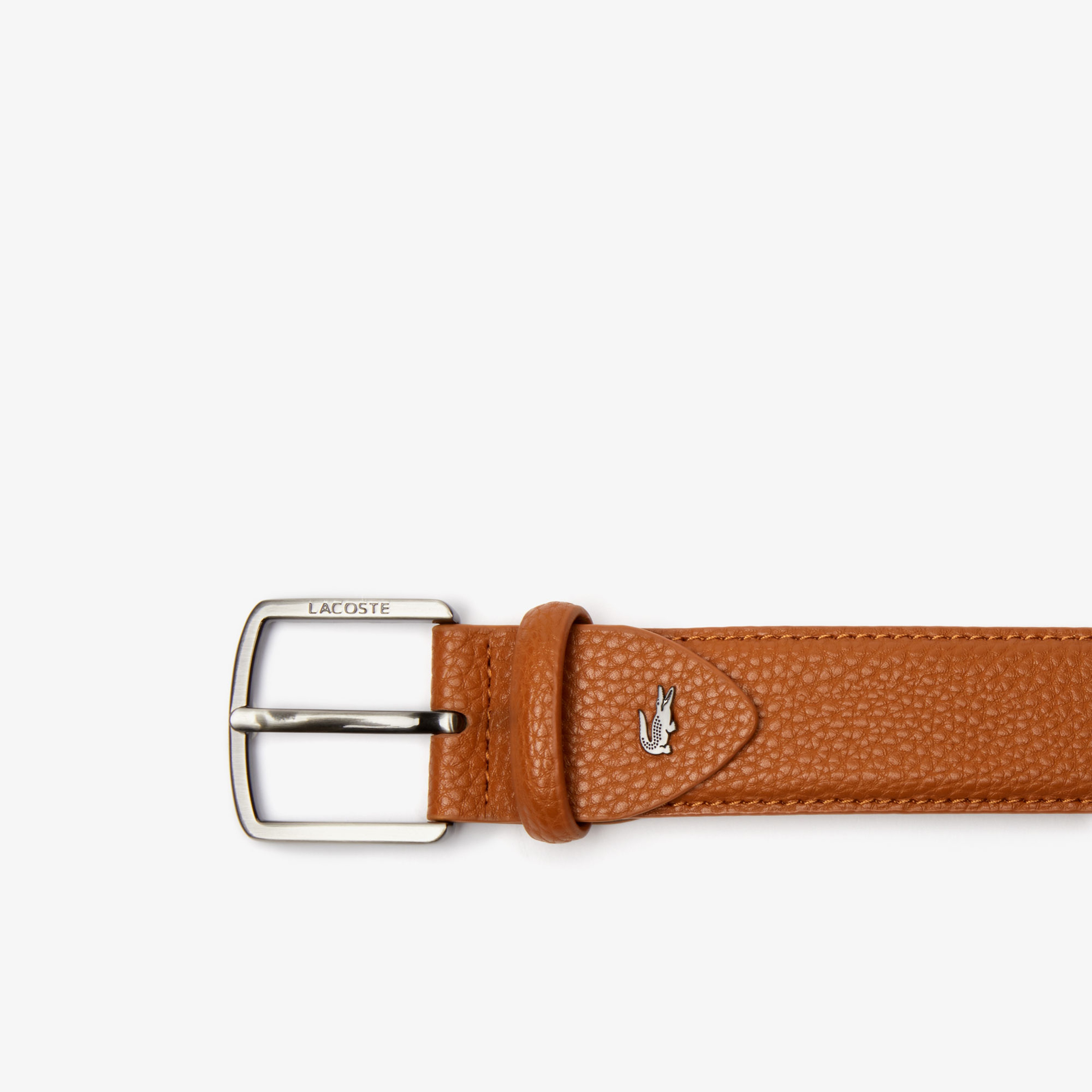 Lacoste Elegance Erkek Taba Kemer