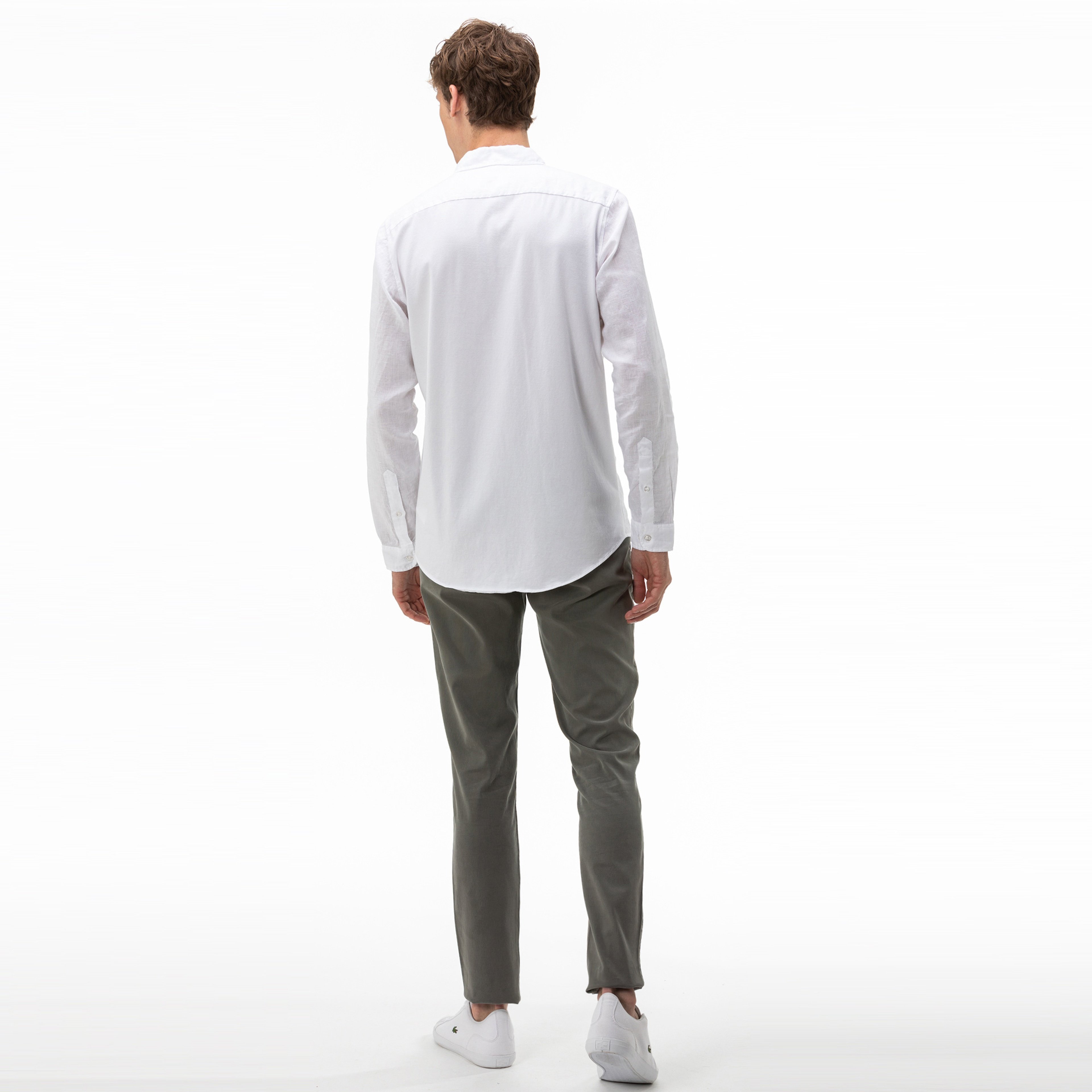 Lacoste Erkek Slim Fit Gri Pantolon