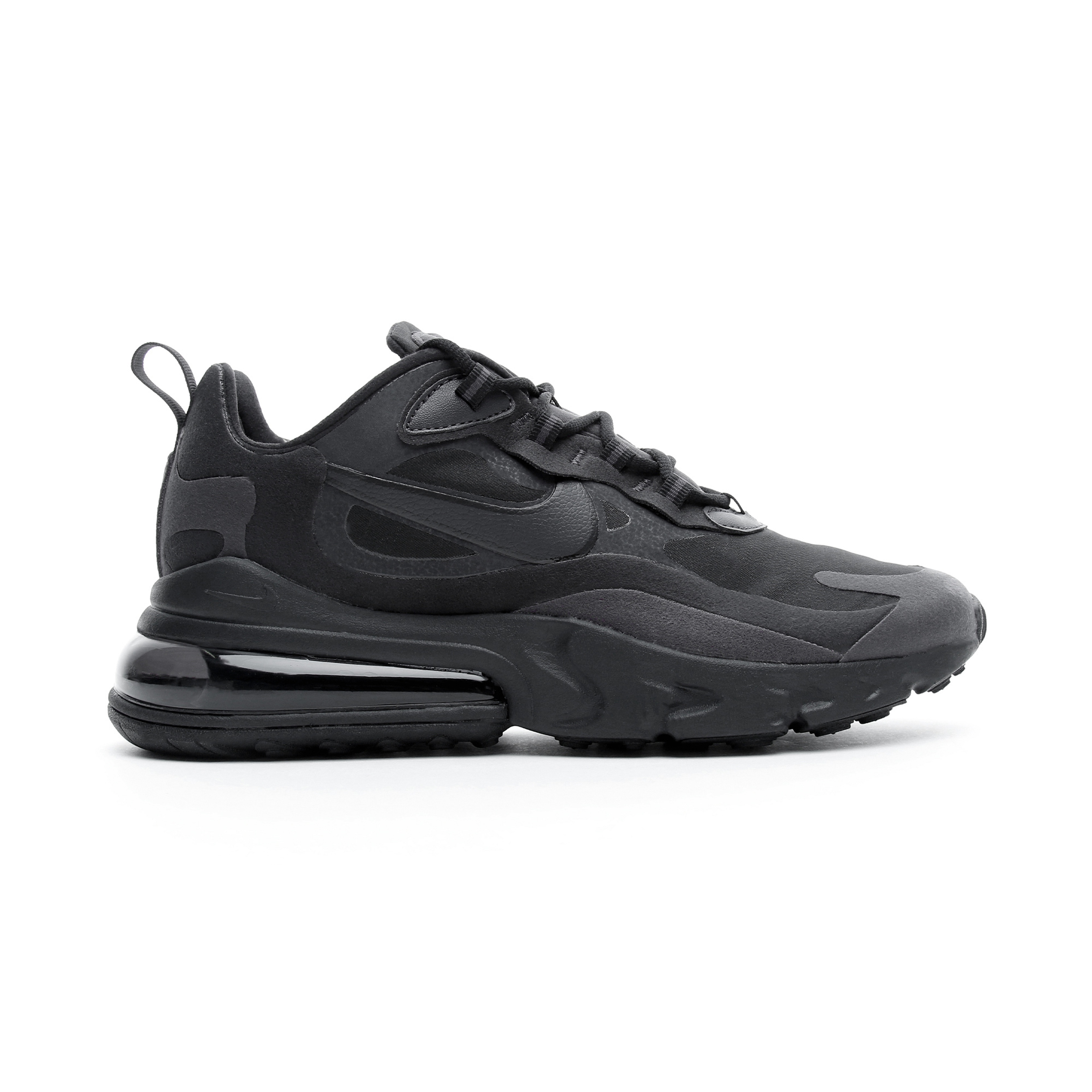 Nike Air Max 270 React Erkek Siyah Spor Ayakkabı
