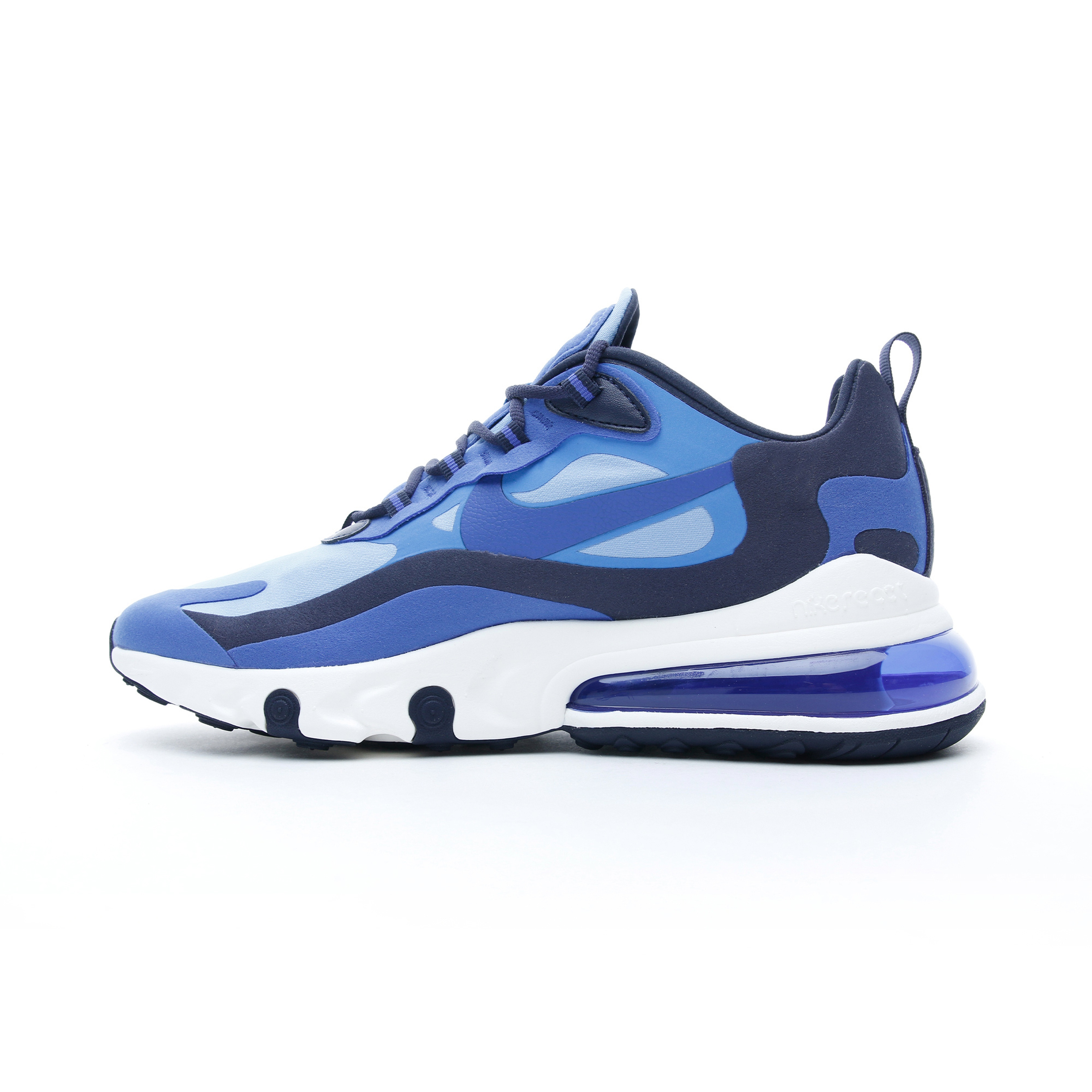 Nike Air Max 270 React Erkek Mavi Spor Ayakkabı