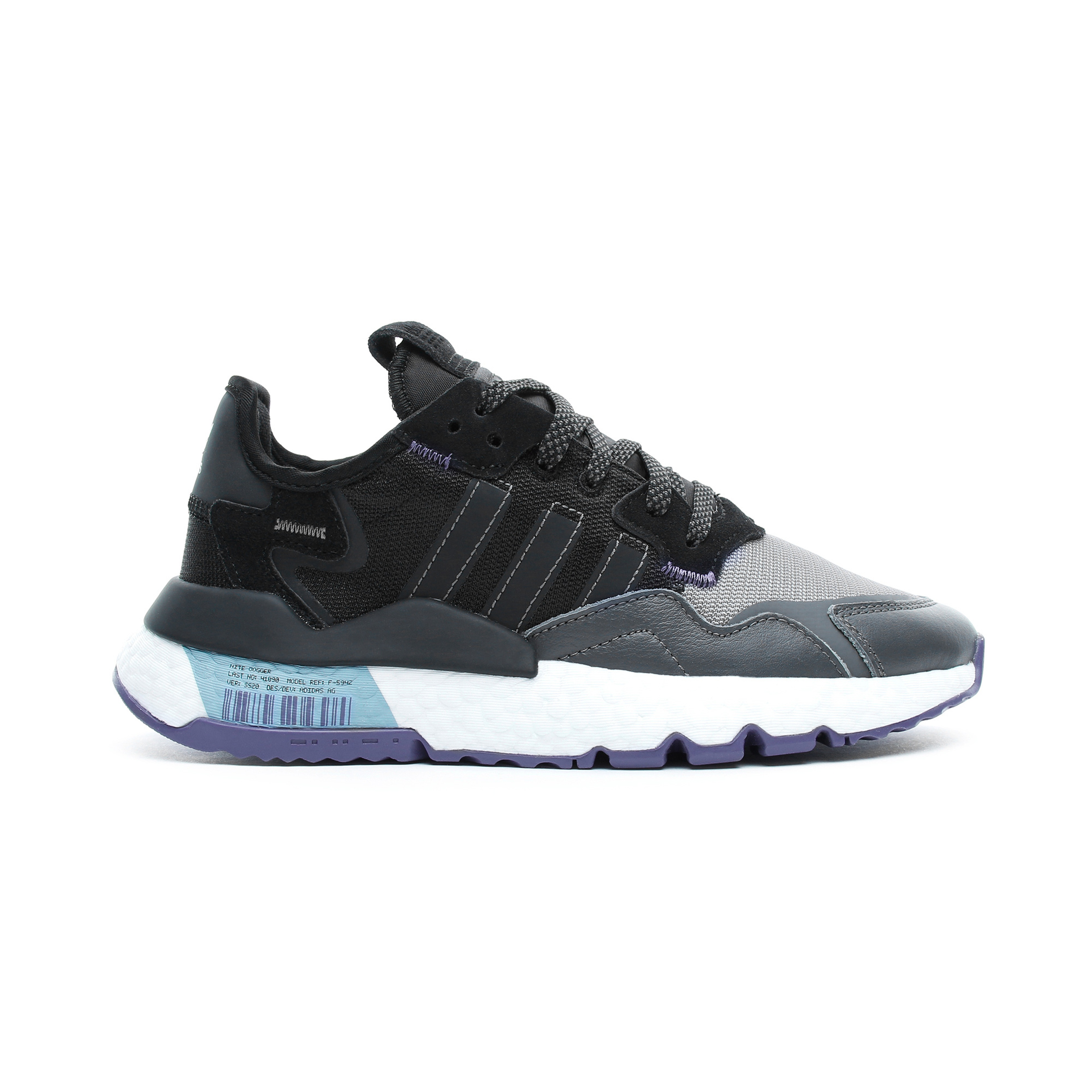 adidas Nite Jogger Kadın Siyah Spor Ayakkabı