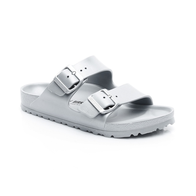 Birkenstock Gri Birkenstock Arizona EVA Metallic Kadın Terlik