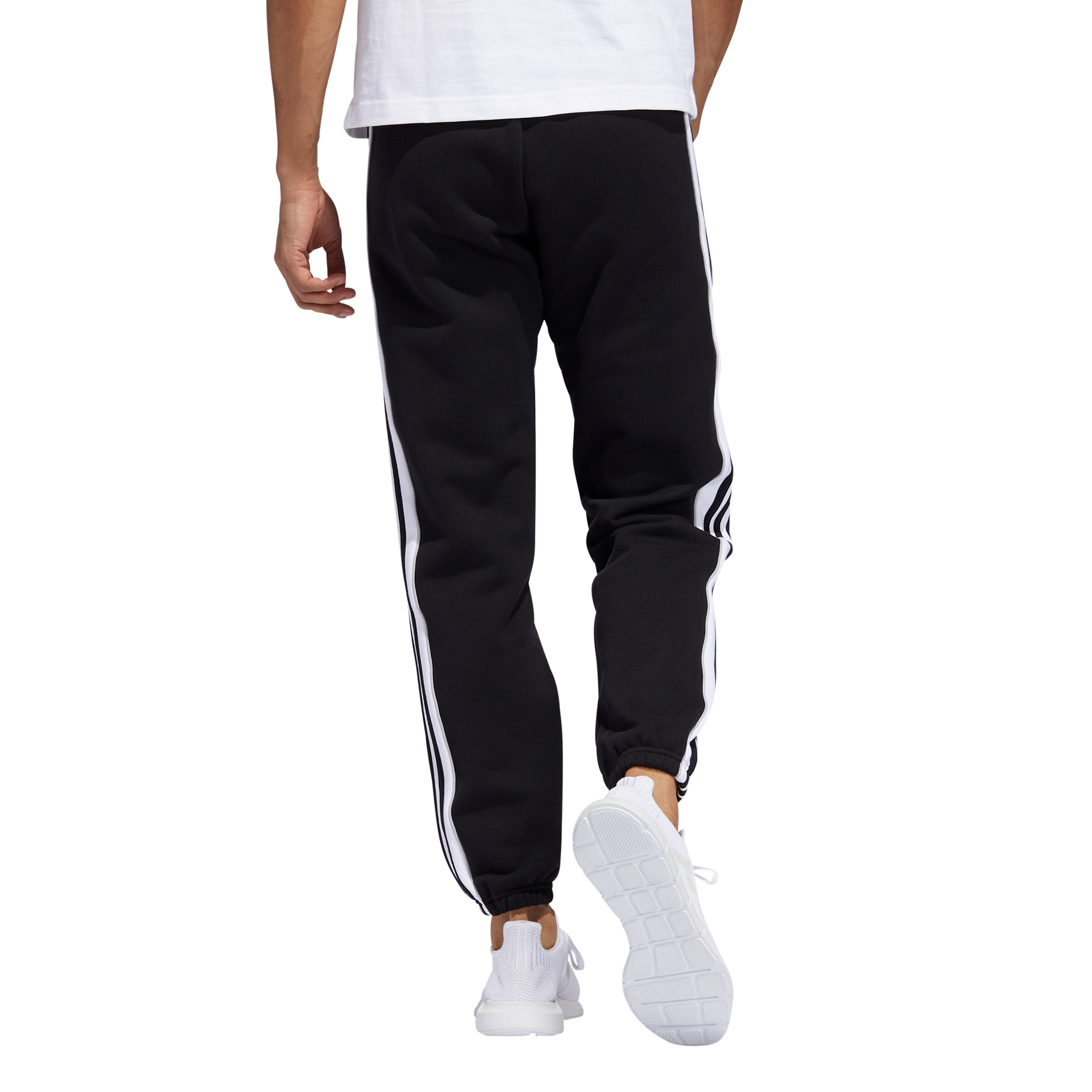adidas 3 Stipe Panel Erkek Siyah Eşofman Altı