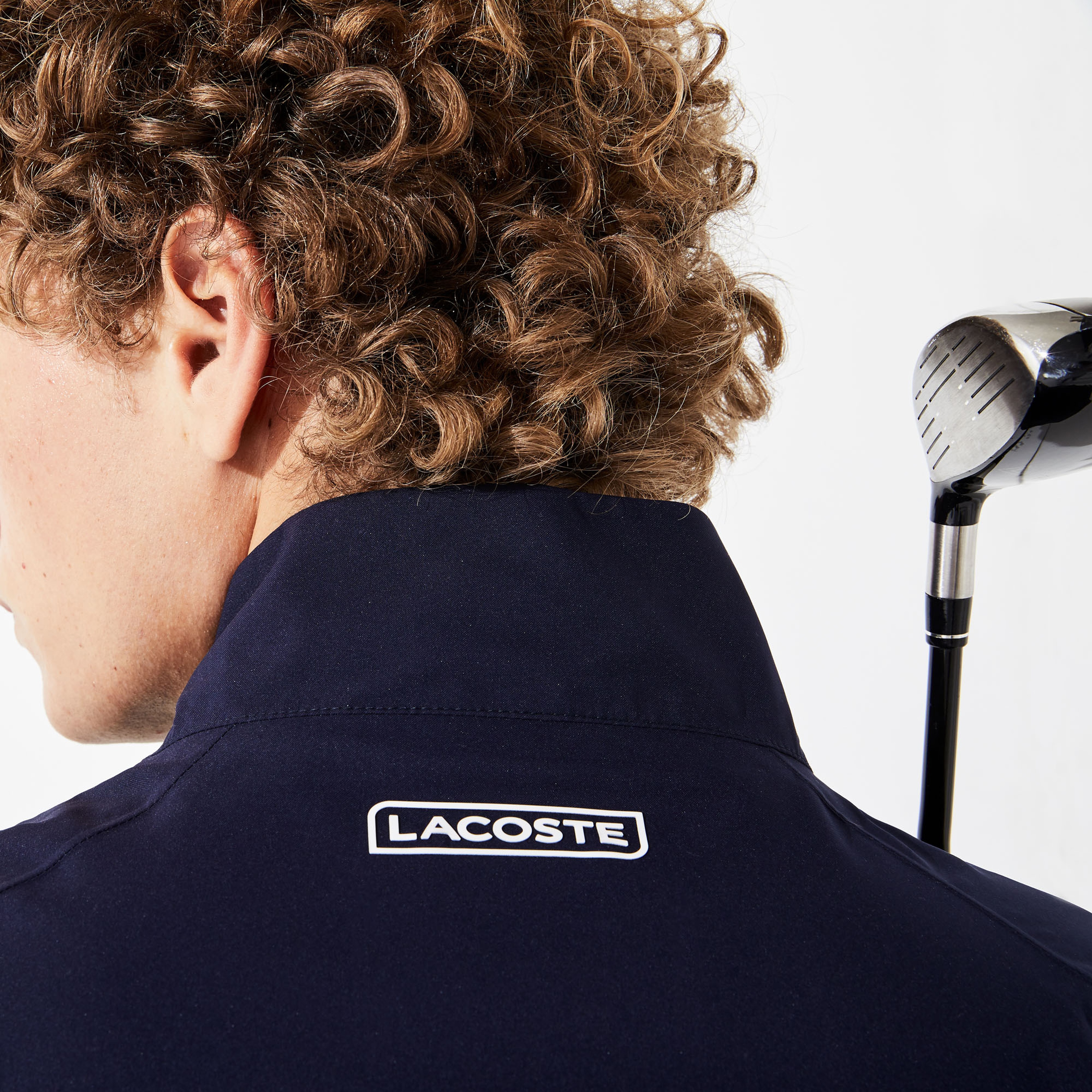 Lacoste Sport Erkek Dik Yaka Lacivert Ceket