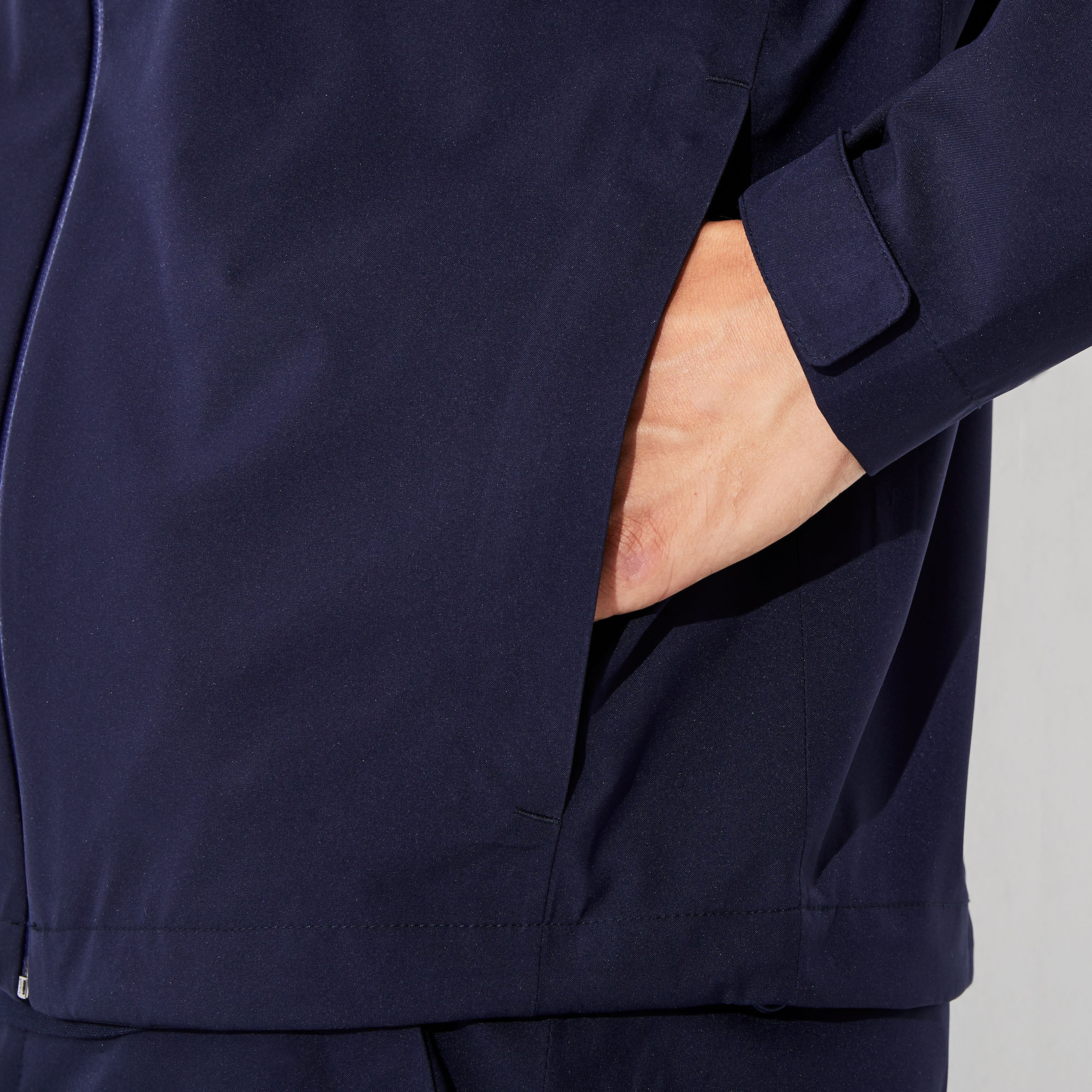 Lacoste Sport Erkek Dik Yaka Lacivert Ceket