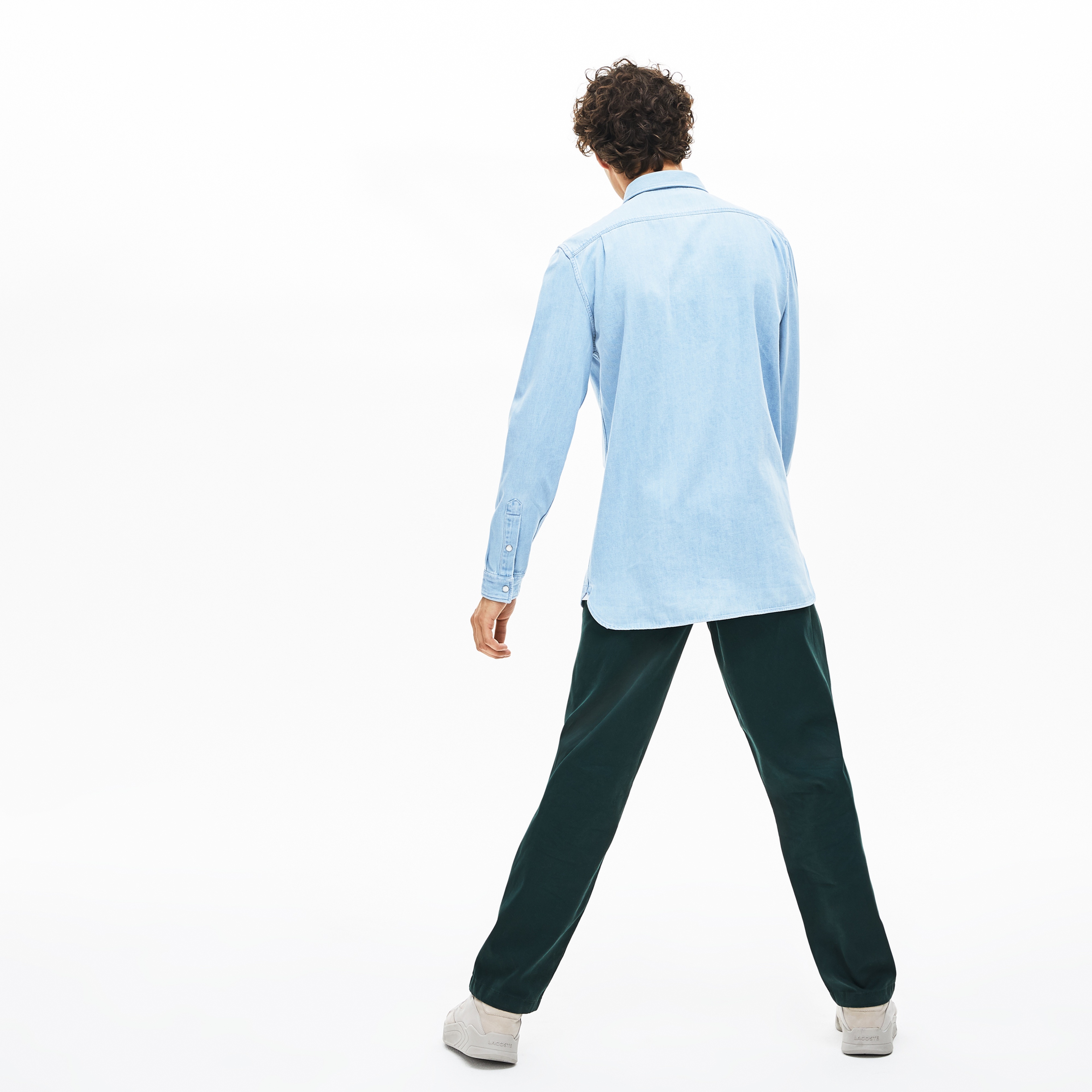 Lacoste Erkek Regular Fit Mavi Gömlek