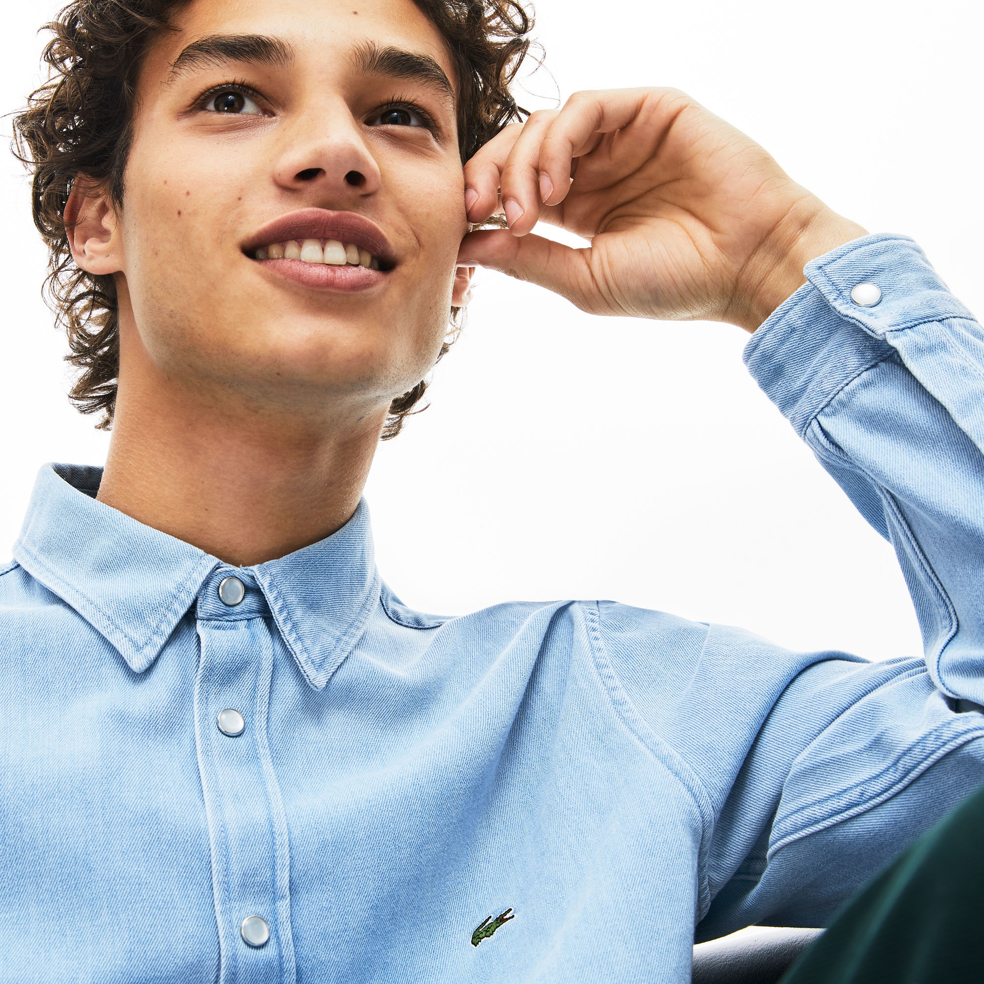 Lacoste Erkek Regular Fit Mavi Gömlek