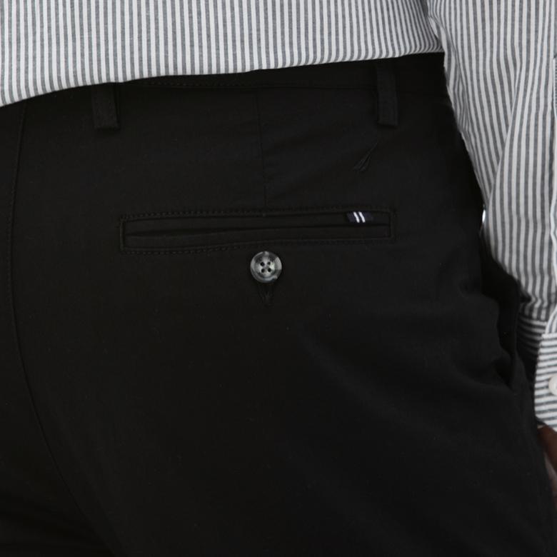 Nautica Erkek Siyah Slim Fit Chino Pantolon