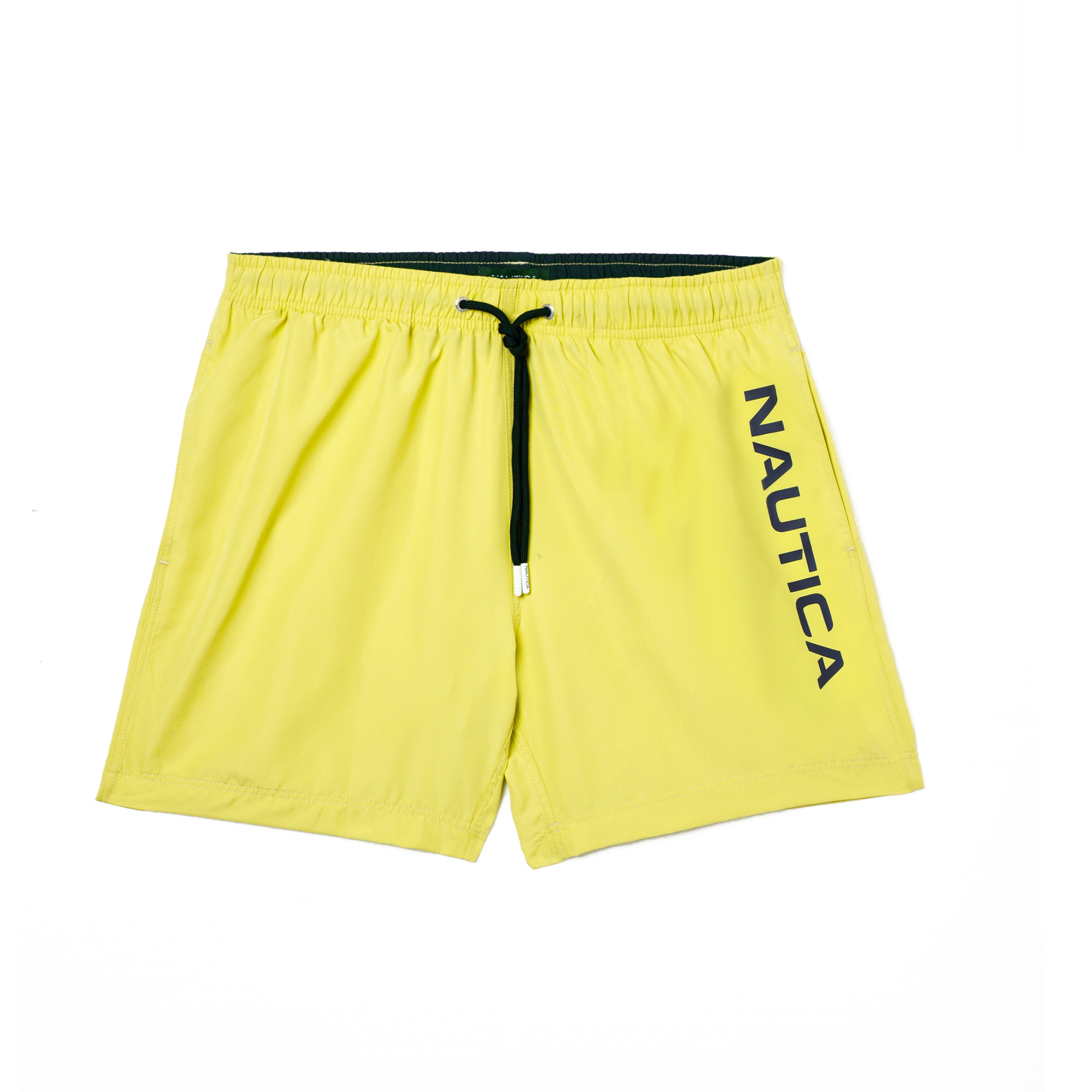 Nautica Erkek Sarı Standart Fit Deniz Şortu