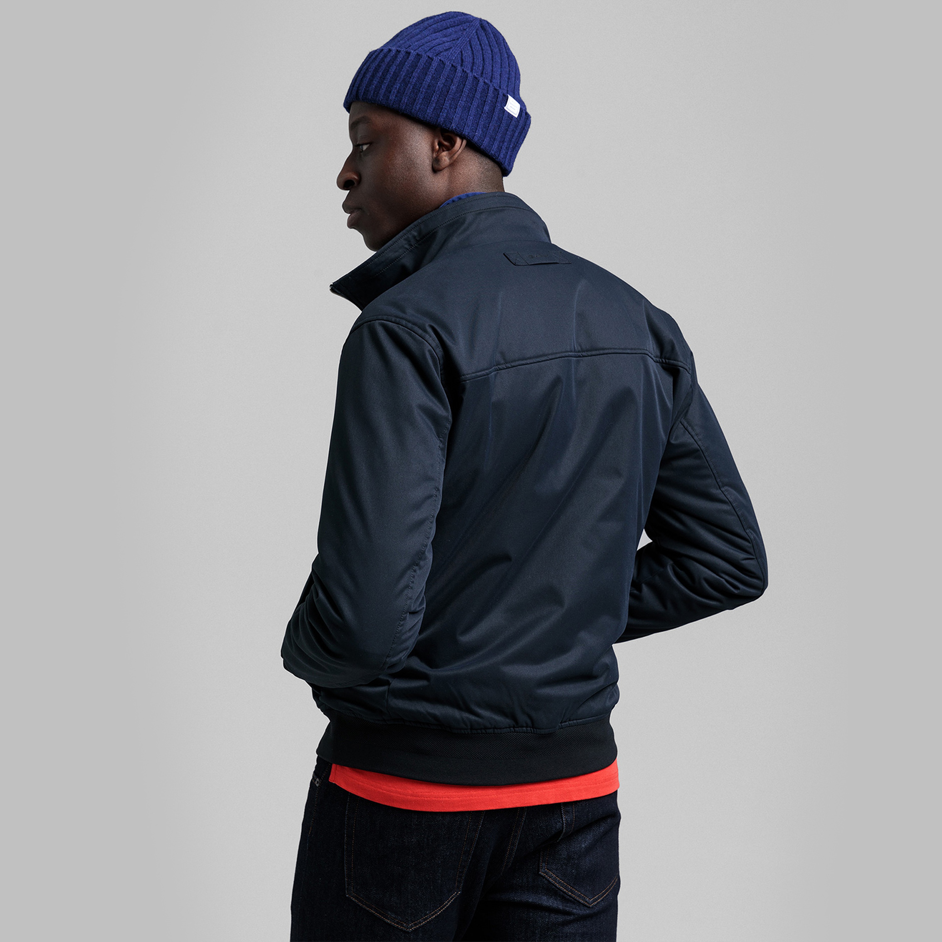 GANT Erkek Siyah Regular Fit Mont