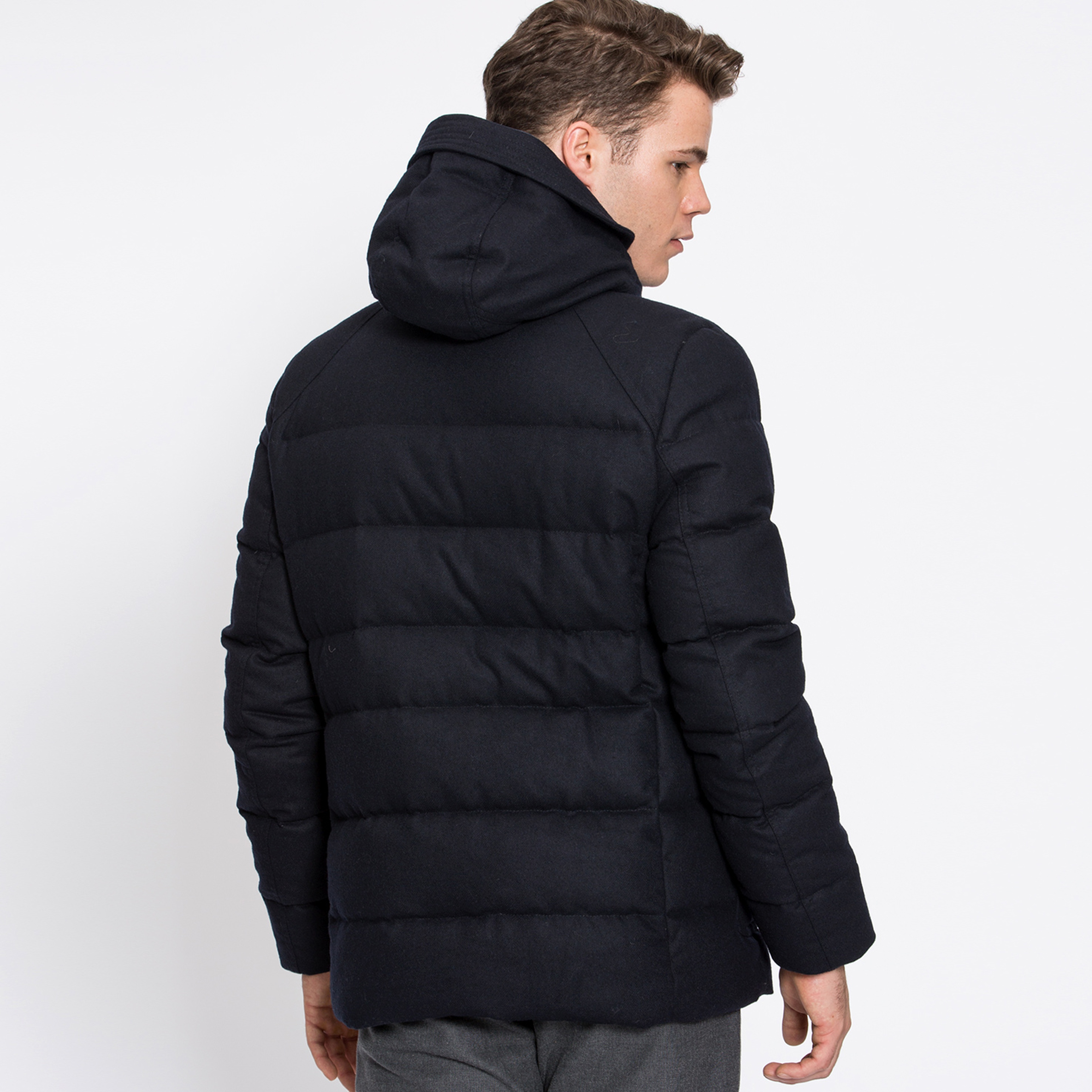 Lacoste Erkek Lacivert Mont