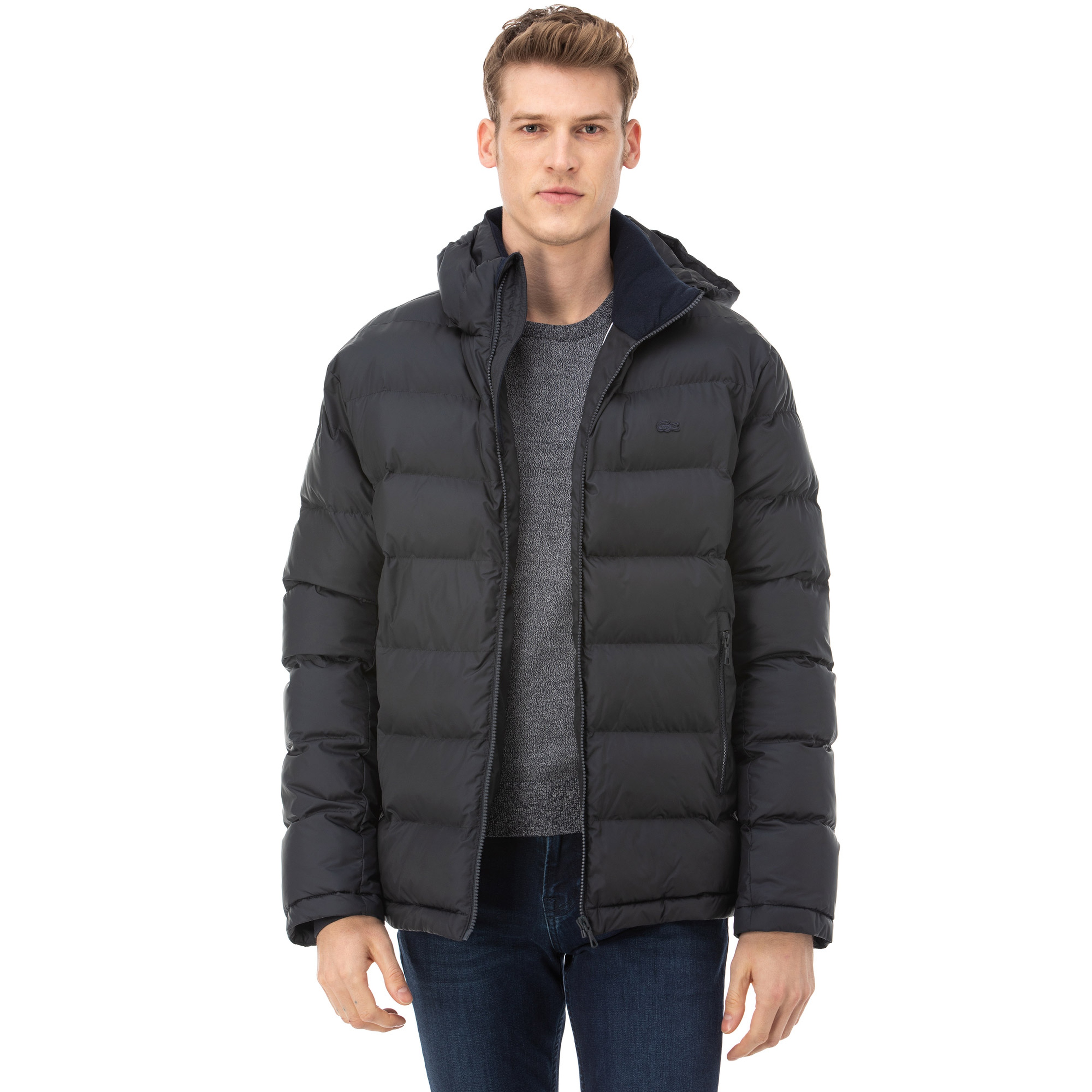 Lacoste Erkek Lacivert Mont