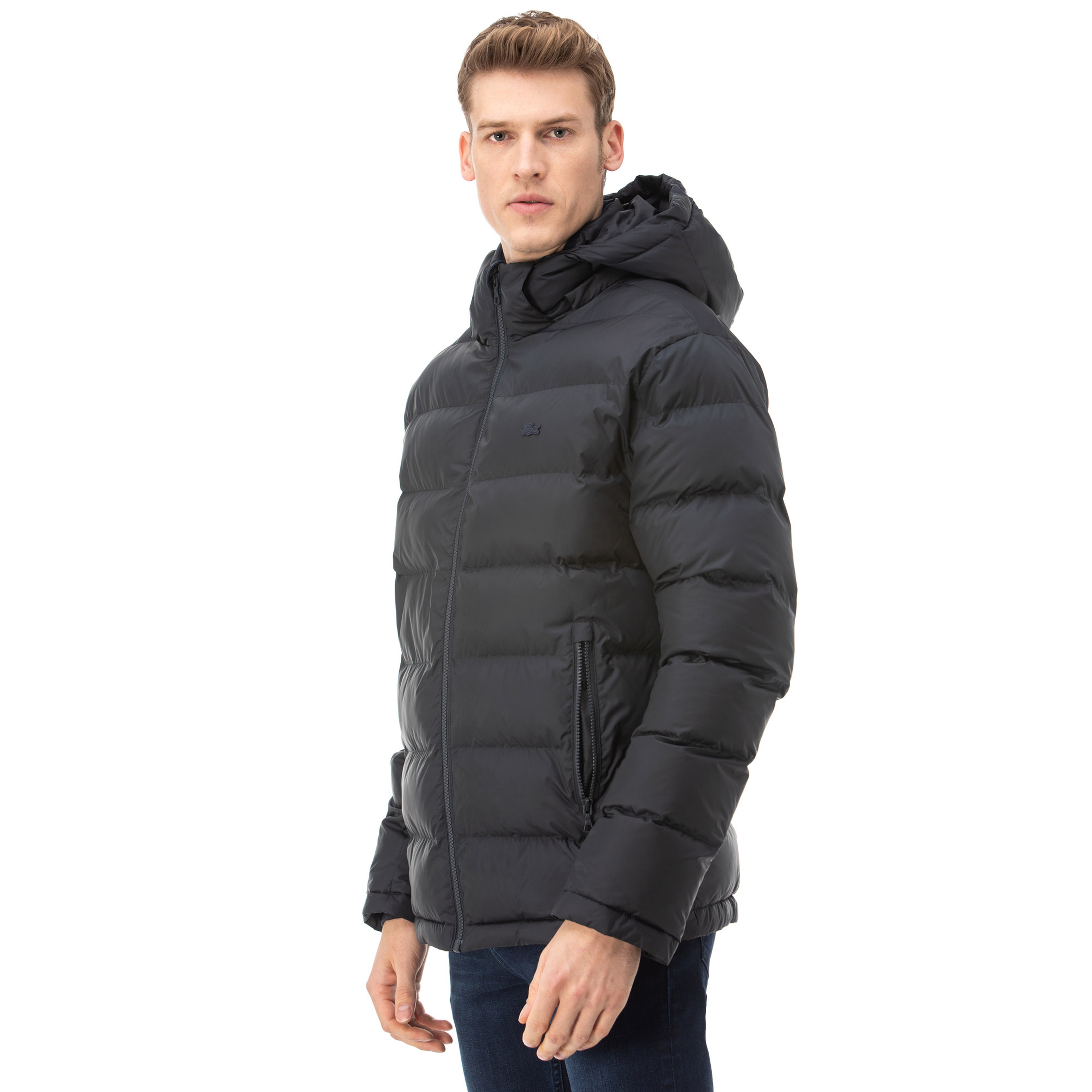 Lacoste Erkek Lacivert Mont