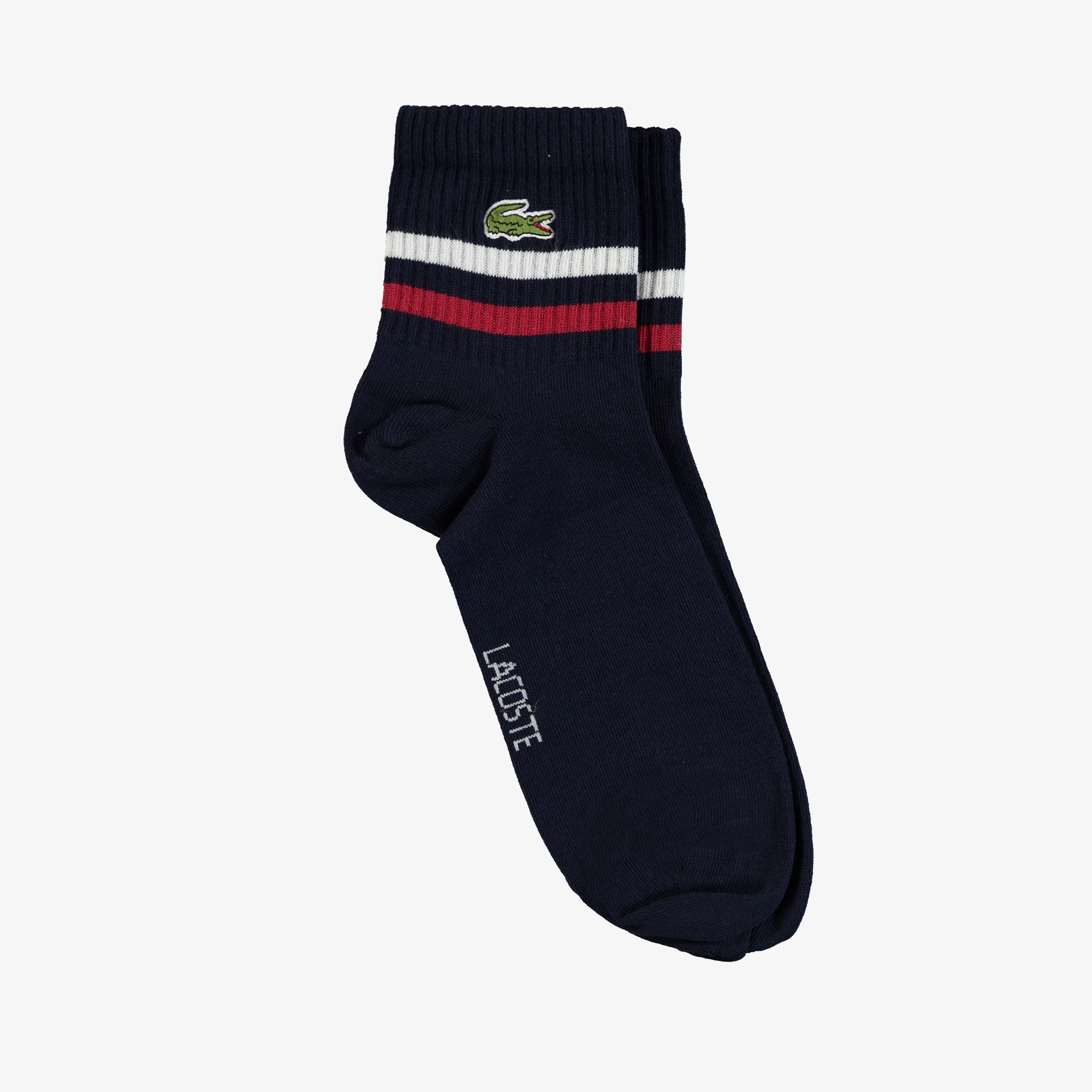 Erkek Çizgili Lacivert Çorap