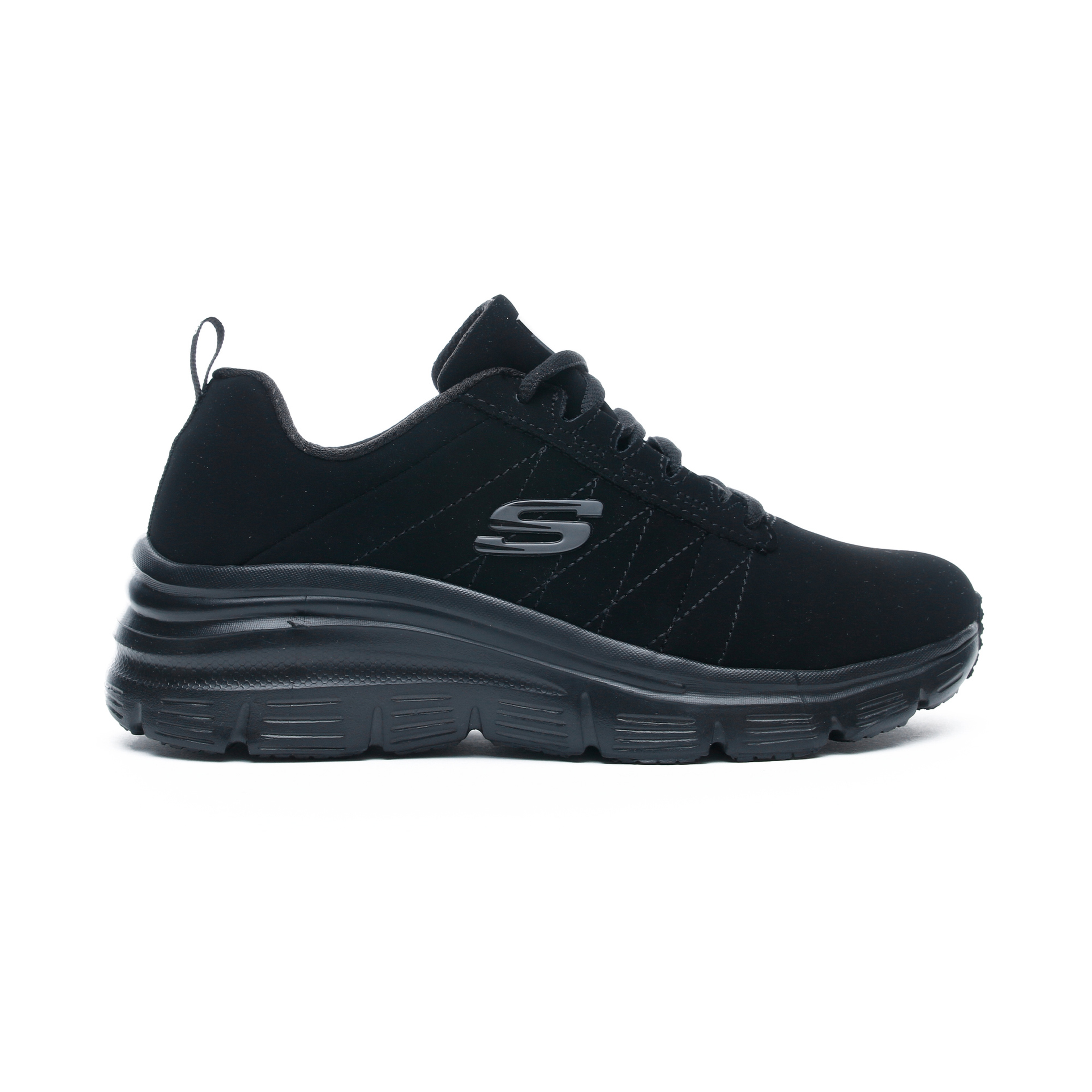 Skechers Fashion Fit-True Feels Kadın Siyah Spor Ayakkabı