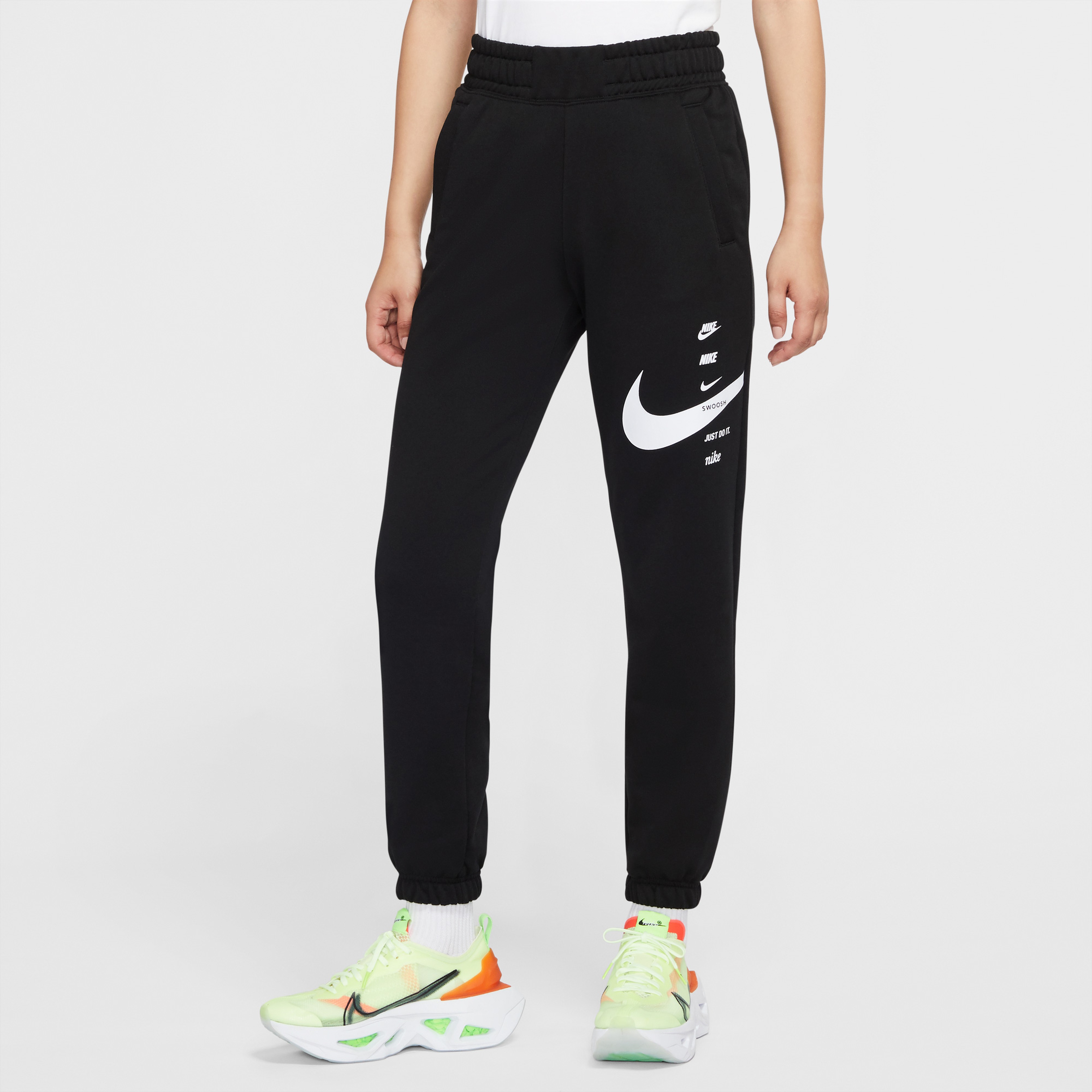 Nike Sportswear Swoosh Kadın Siyah Eşofman AltıLCU5631| Occasion