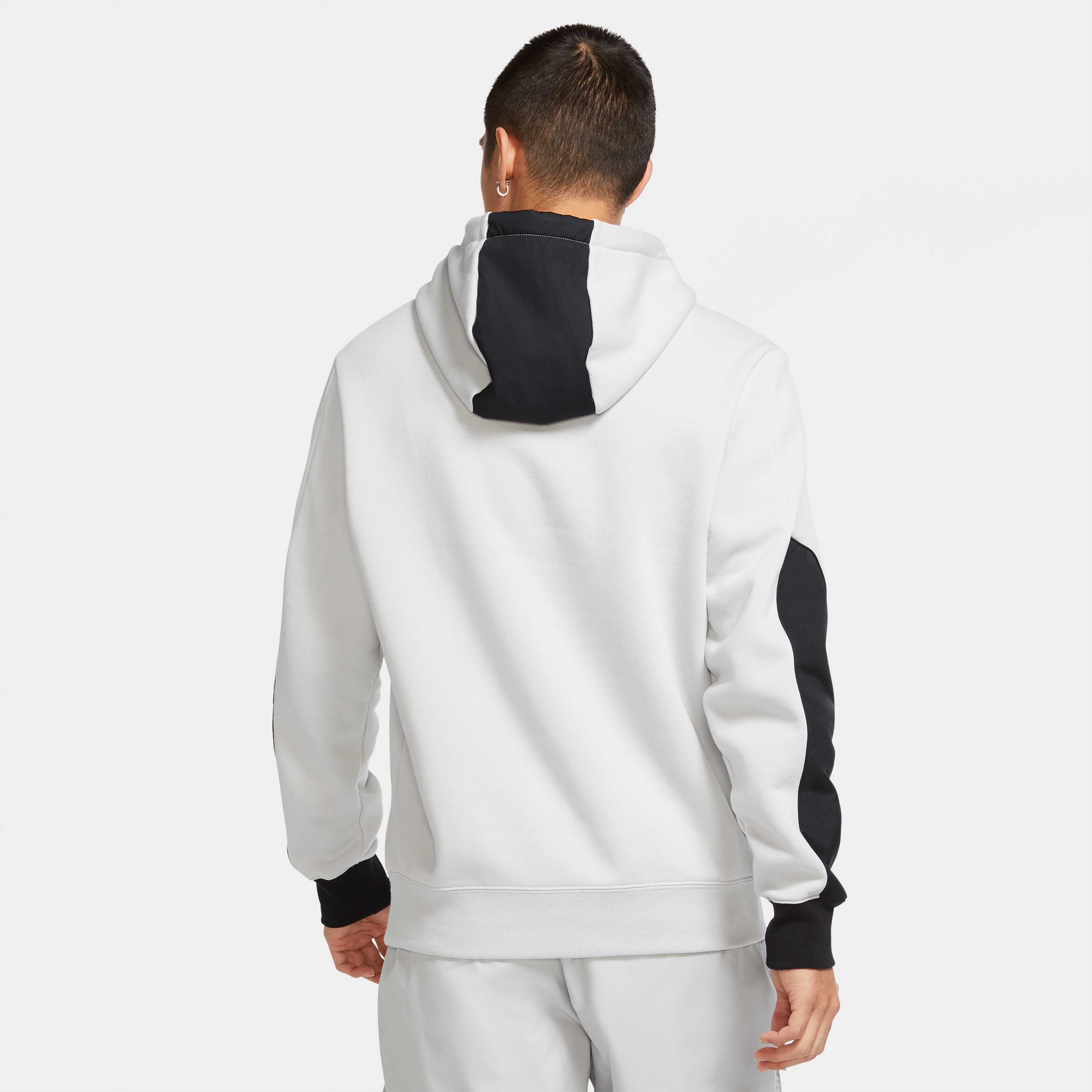 Nike Air Erkek Gri Kapüşonlu Sweatshirt