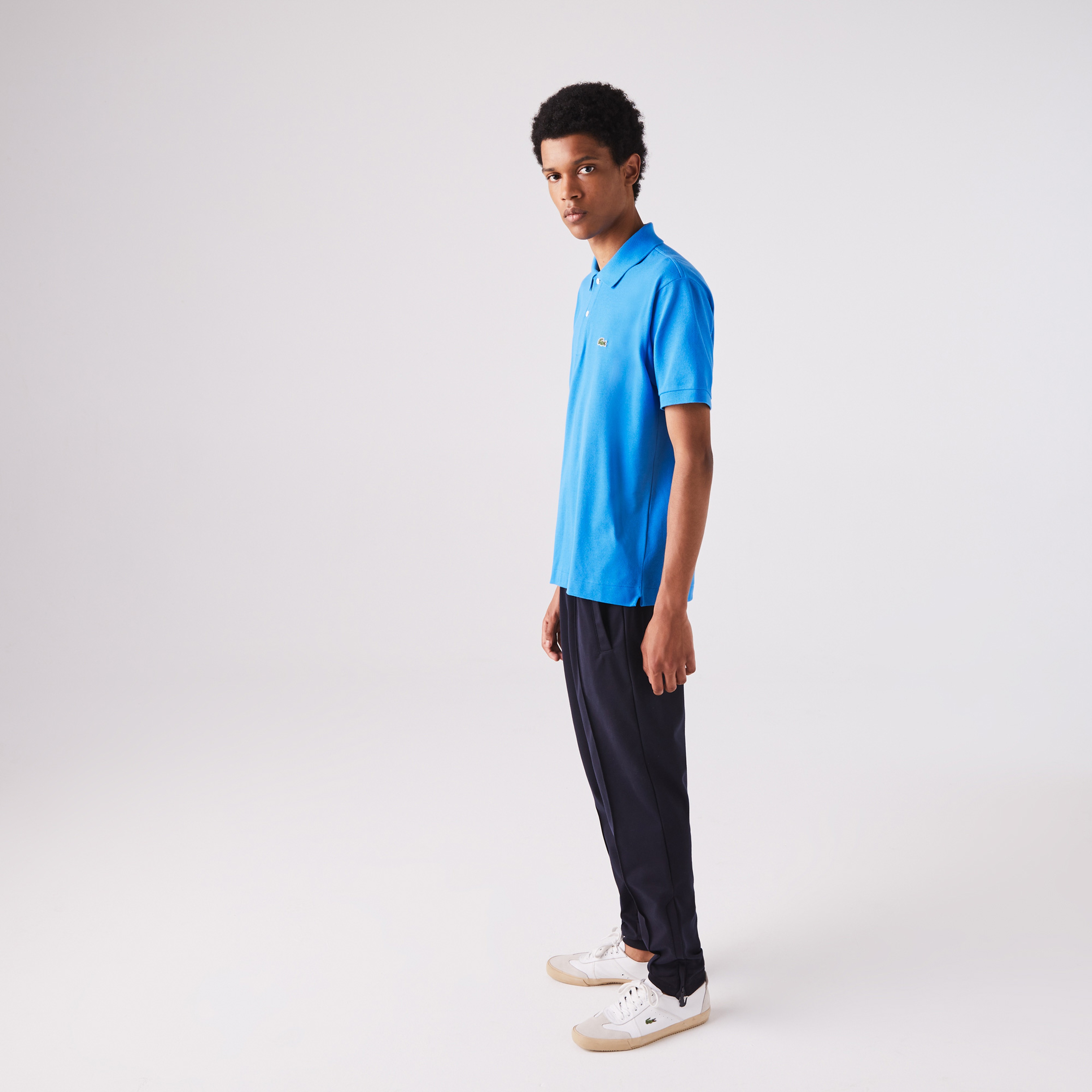 Lacoste Erkek Classic Fit L1212 Mavi Polo