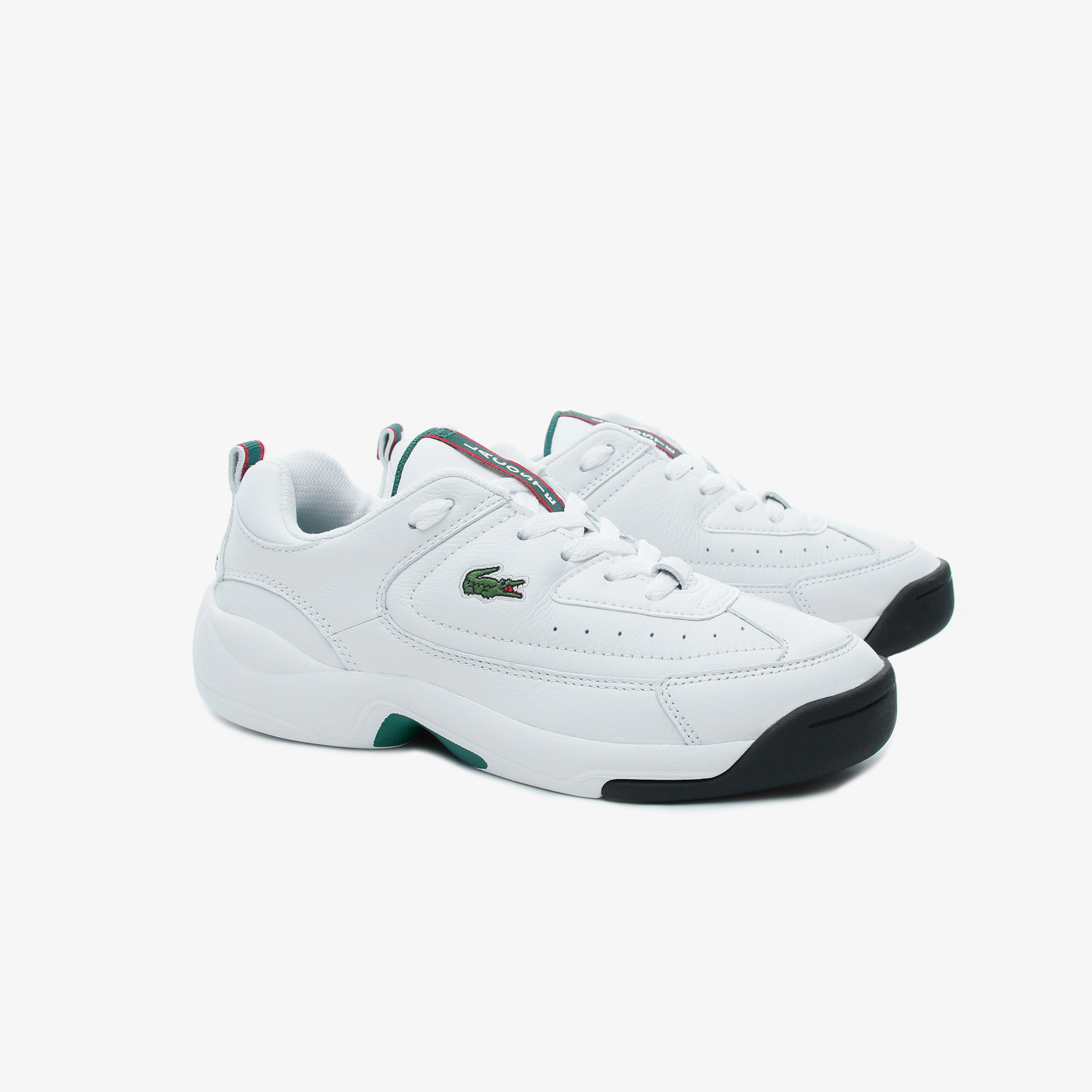 Lacoste V-Ultra Og 120 1 Sfa Kadın Beyaz Deri Sneaker