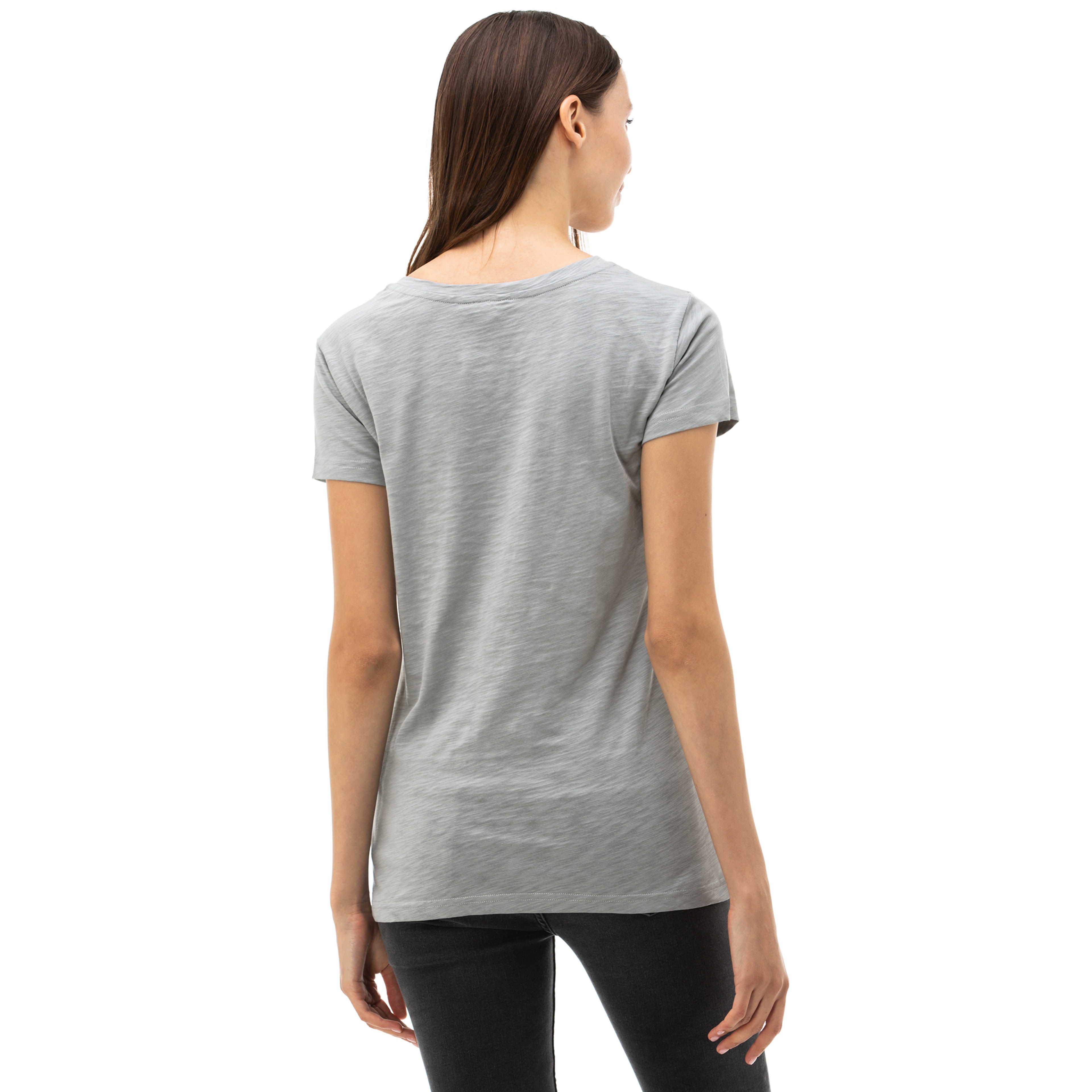 NAUTICA Kadın Gri T-Shirt