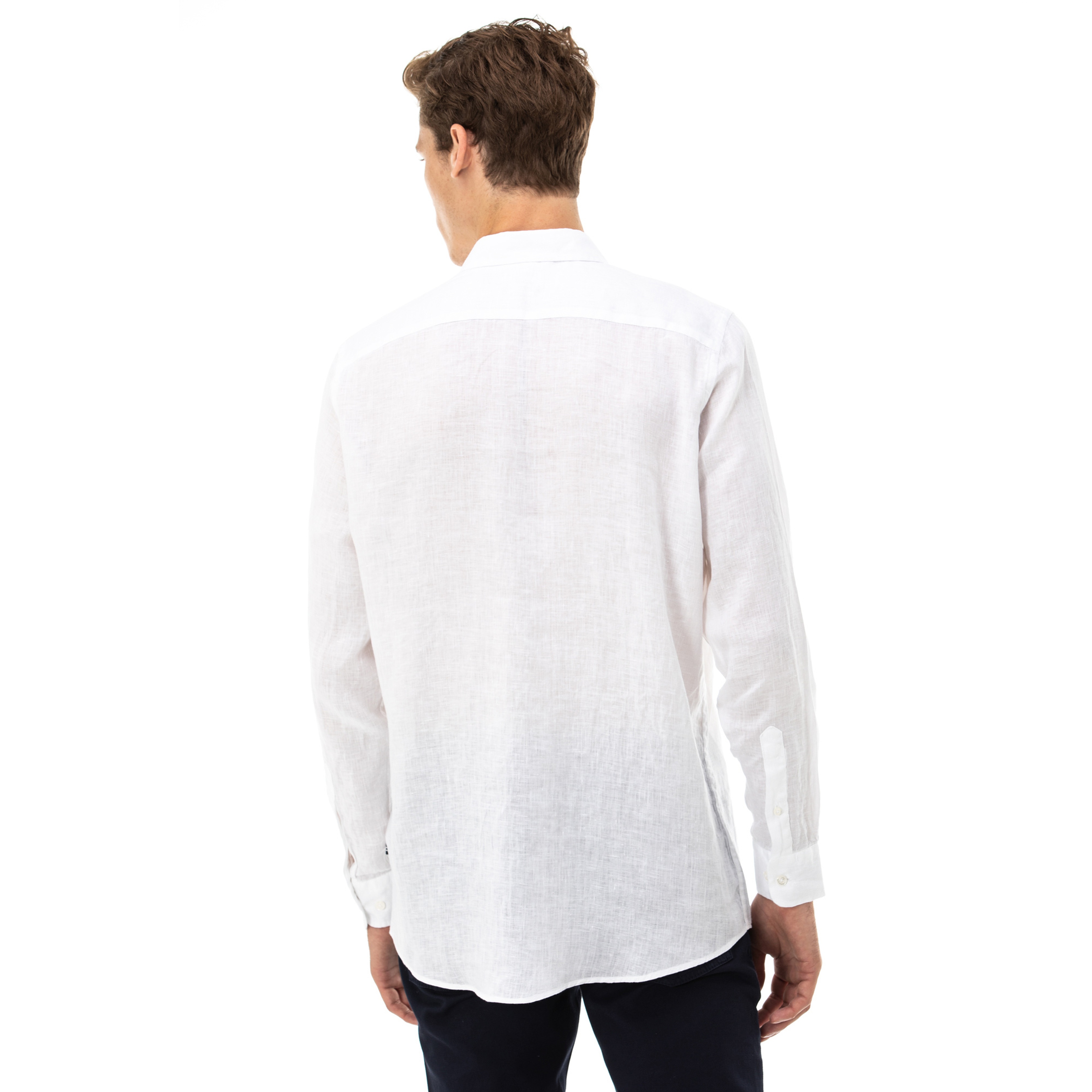 NAUTICA ERKEK BEYAZ CLASSIC FIT GÖMLEK