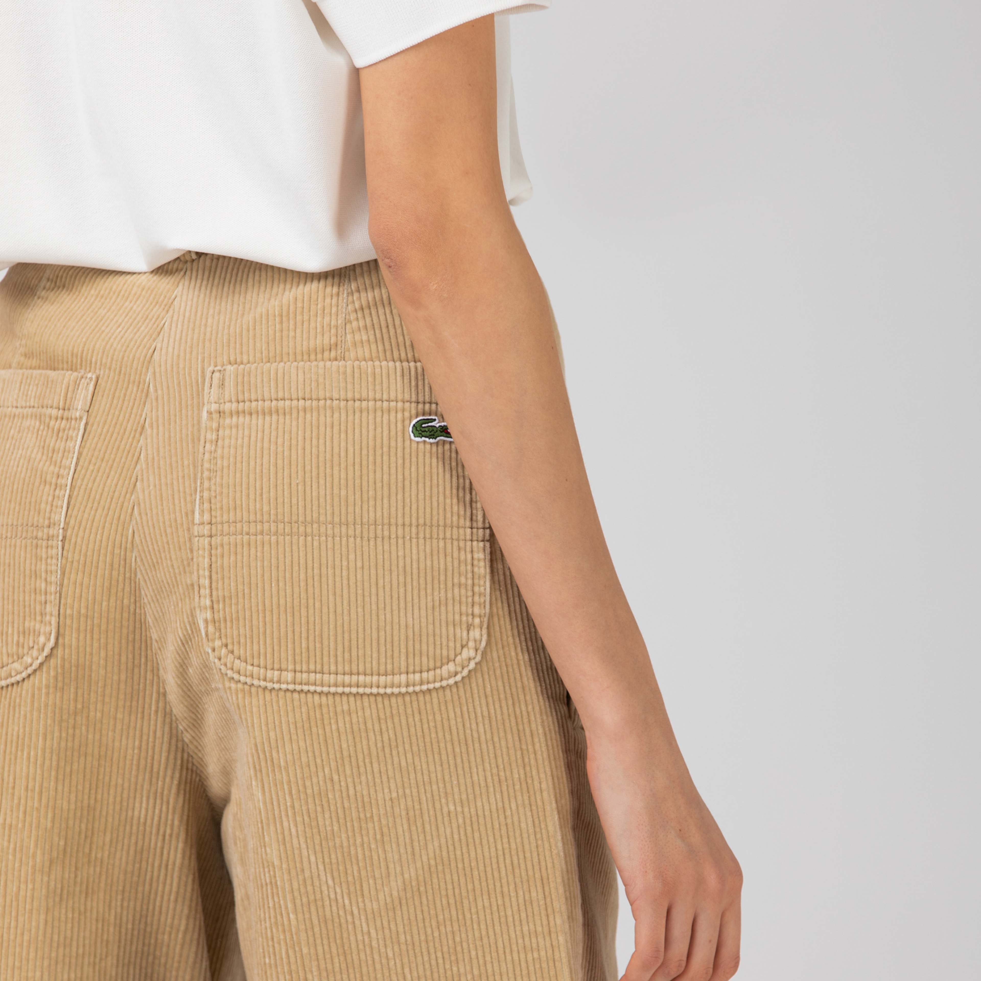 Lacoste L!VE Kadın Bej Pantolon