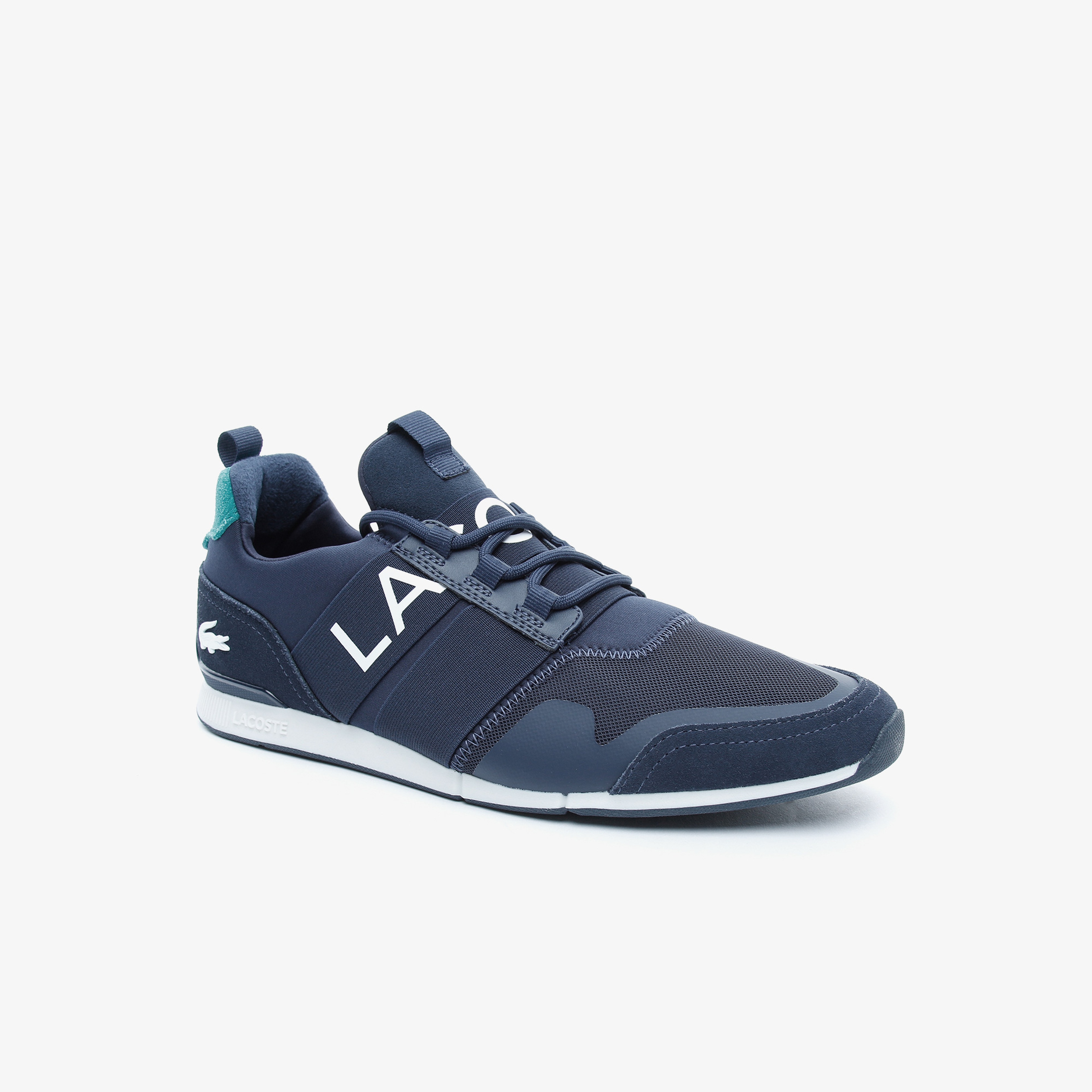 Lacoste Menerva Elite 0120 1 Cma Erkek Lacivert - Yeşil Sneaker