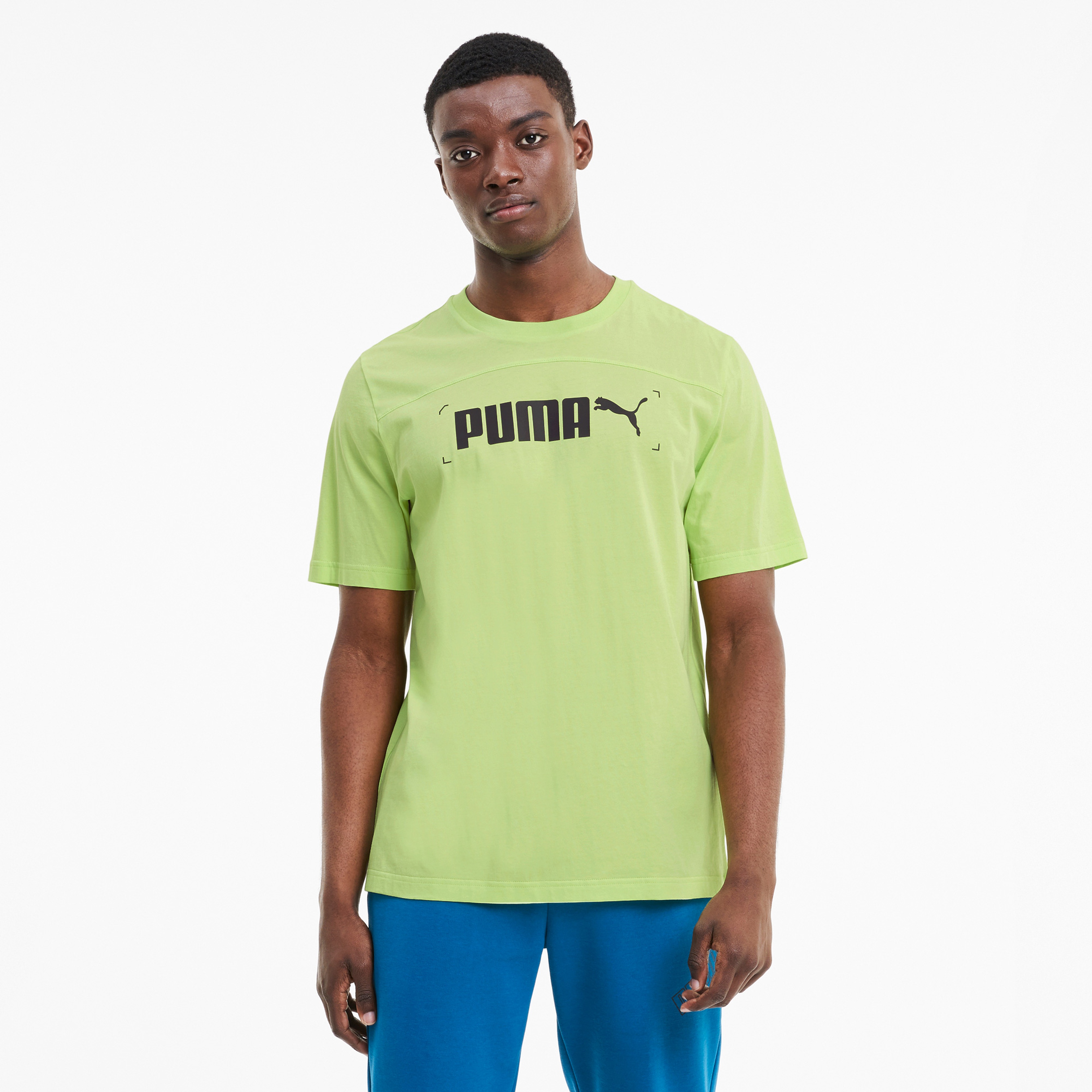 Puma Nu-Tility Erkek Yeşil T-Shirt