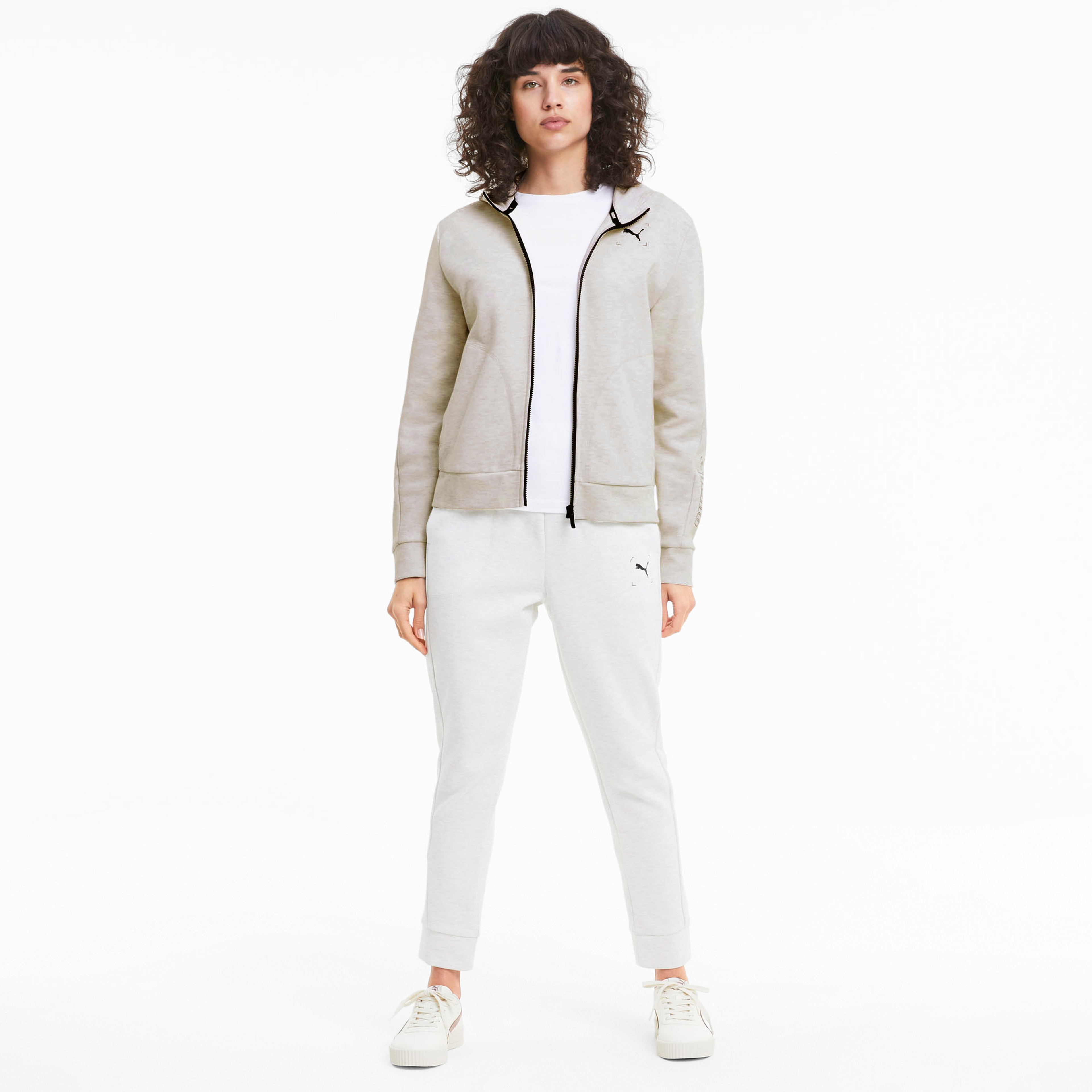 Puma Nu-tility Kadın Krem Eşofman Üstü