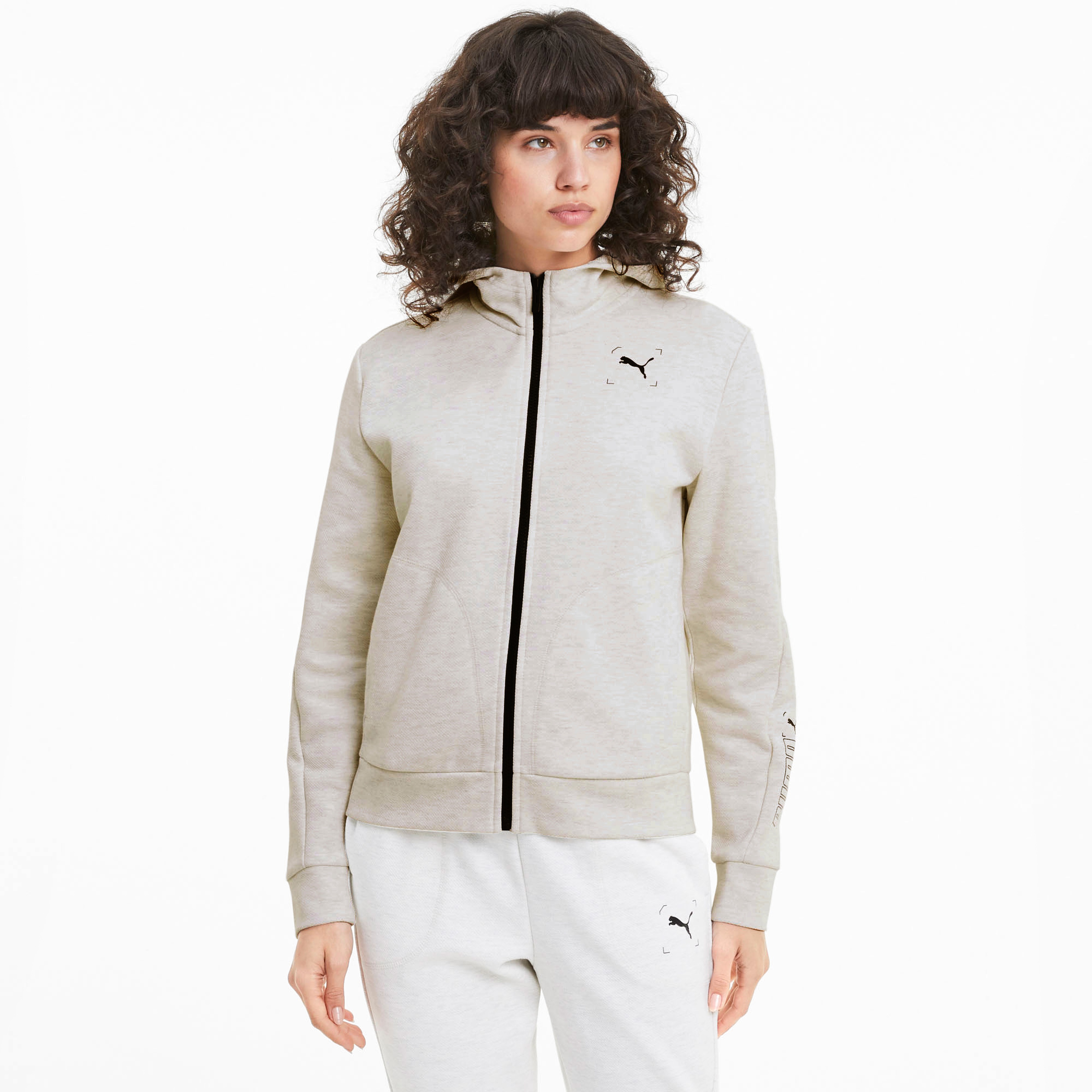 Puma Nu-tility Kadın Krem Eşofman Üstü