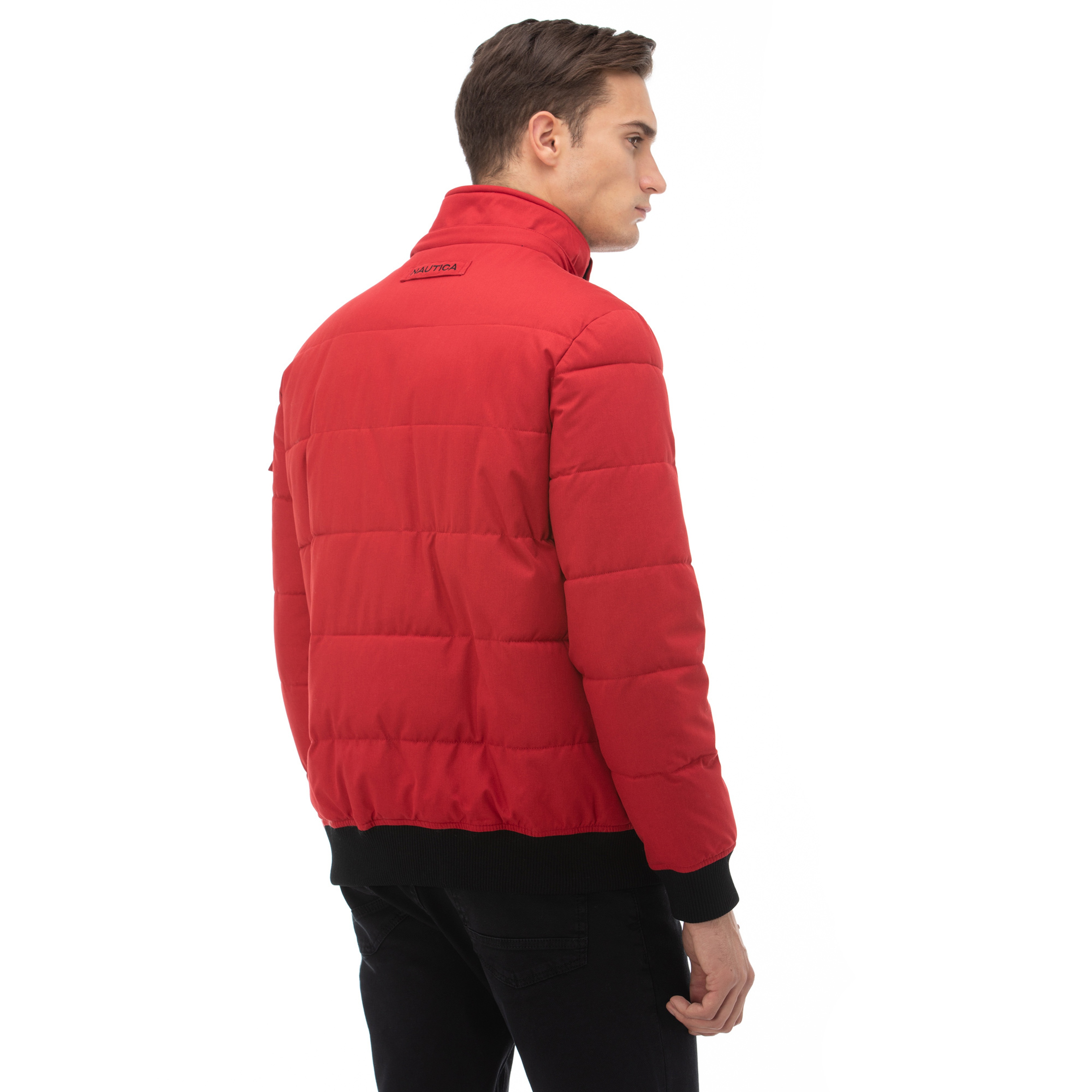 NAUTICA ERKEK KIRMIZI SU GEÇİRMEZ MONT