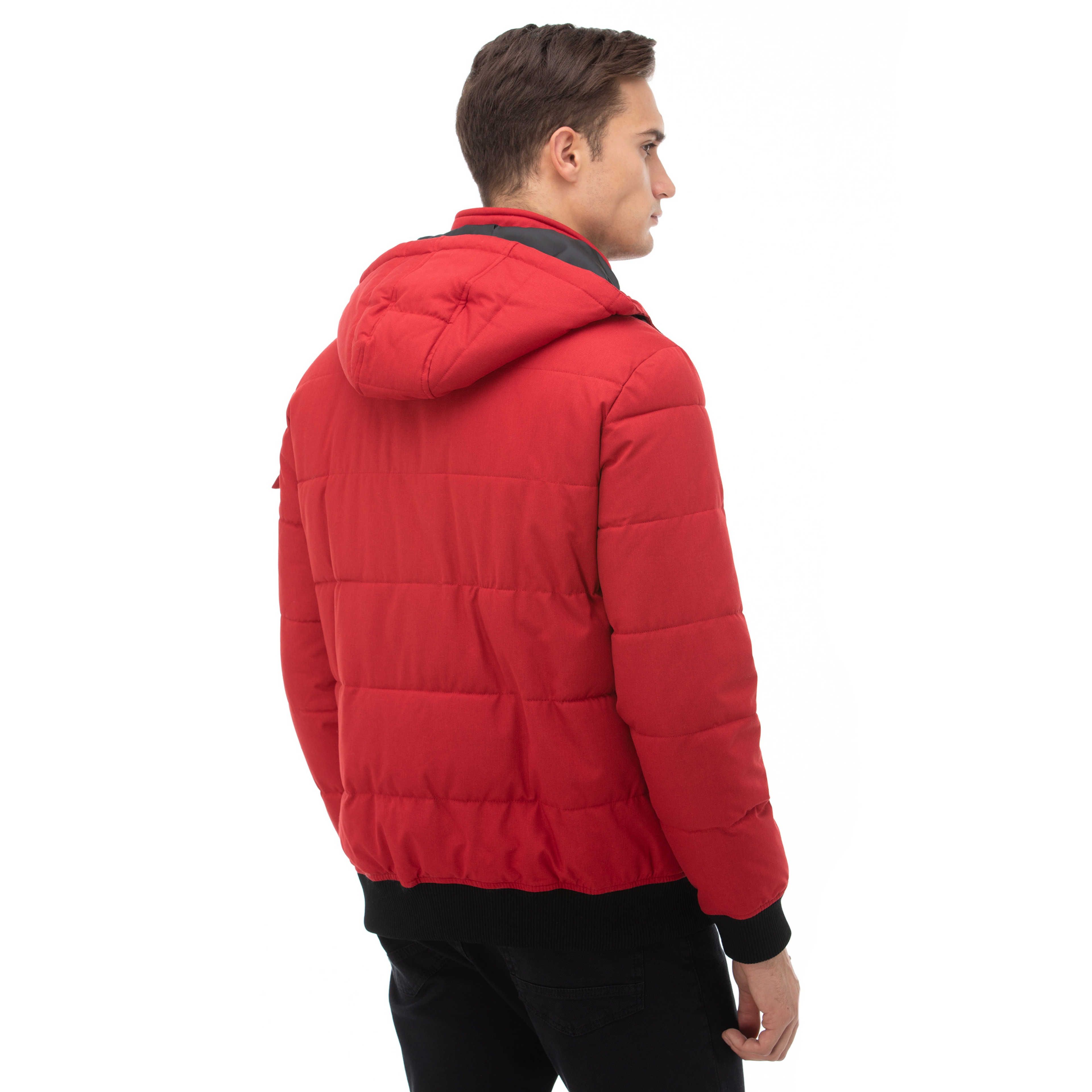 NAUTICA ERKEK KIRMIZI SU GEÇİRMEZ MONT