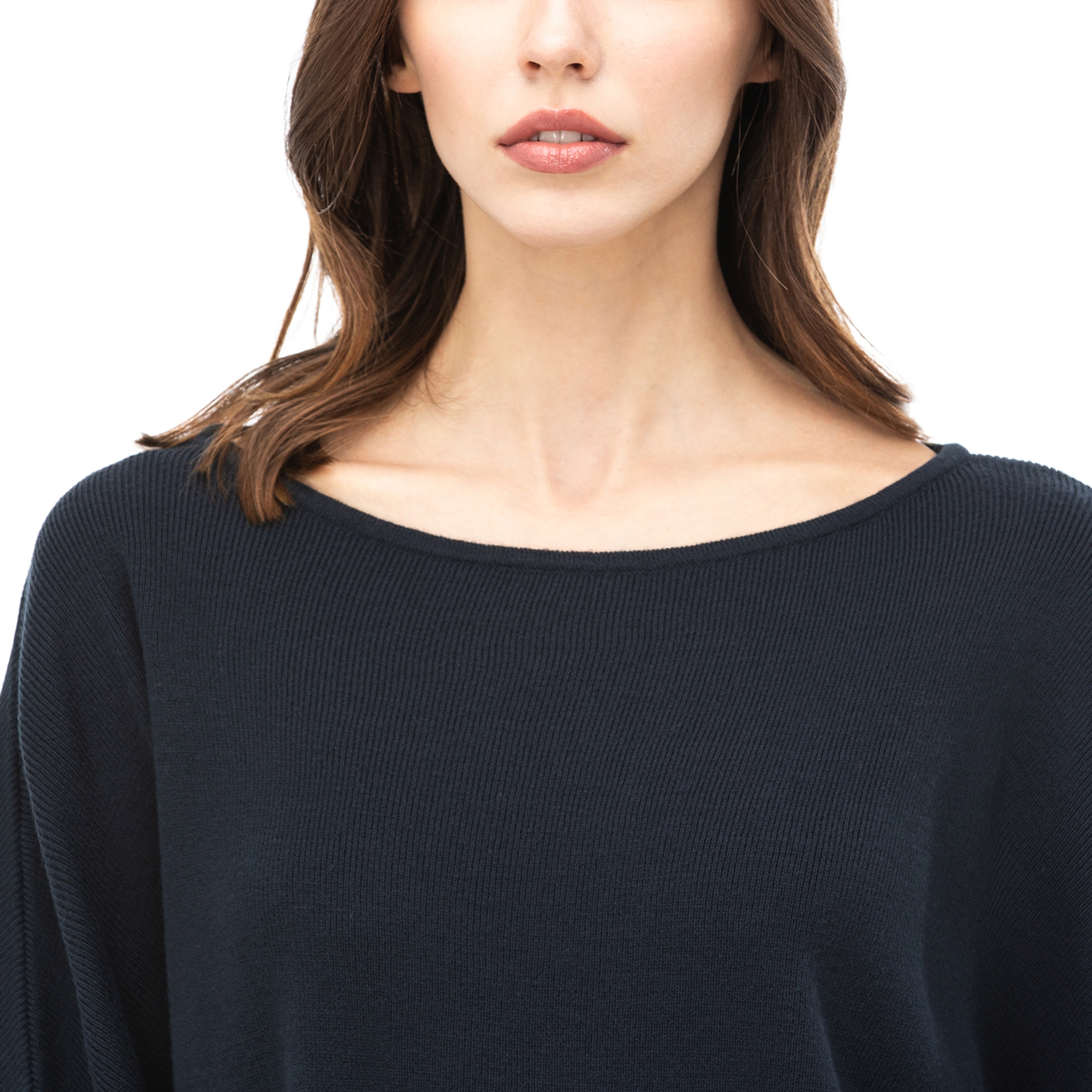 NAUTICA Kadın Lacivert Triko Kazak