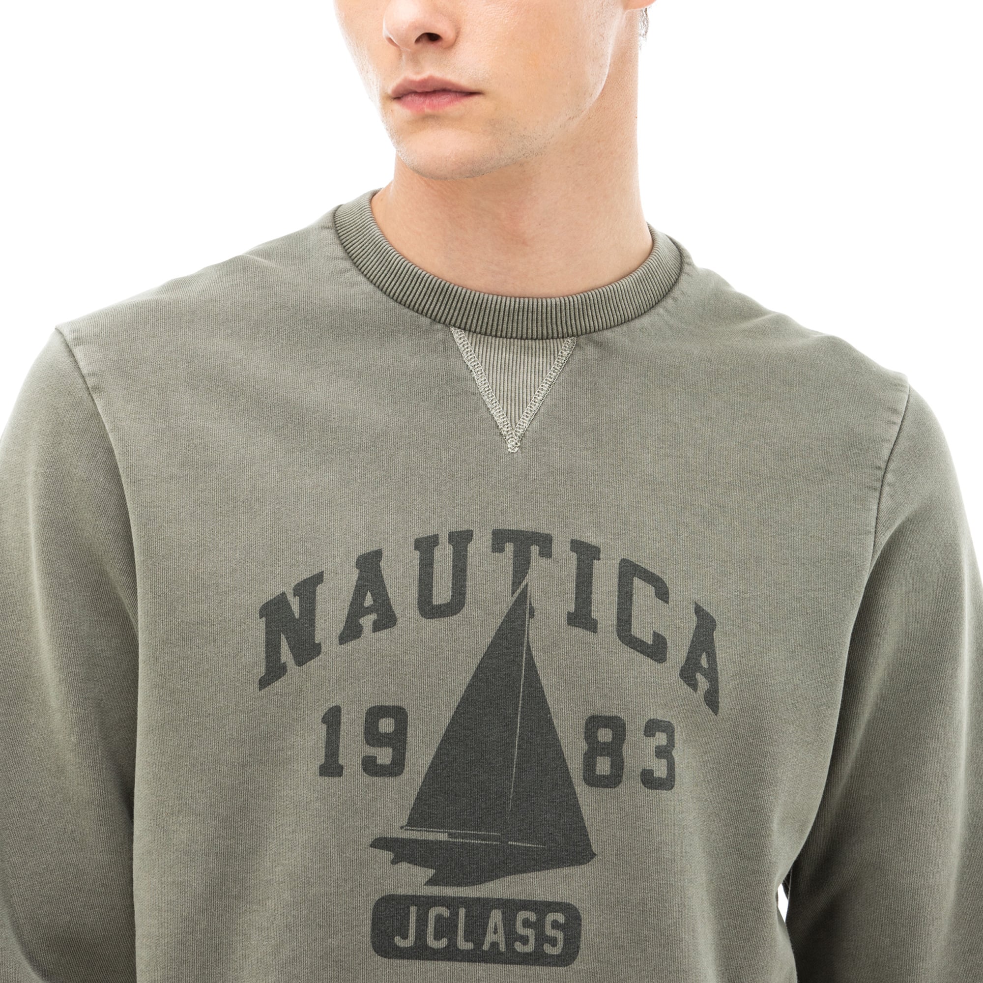 Nautica Erkek Yeşil Sweatshirt