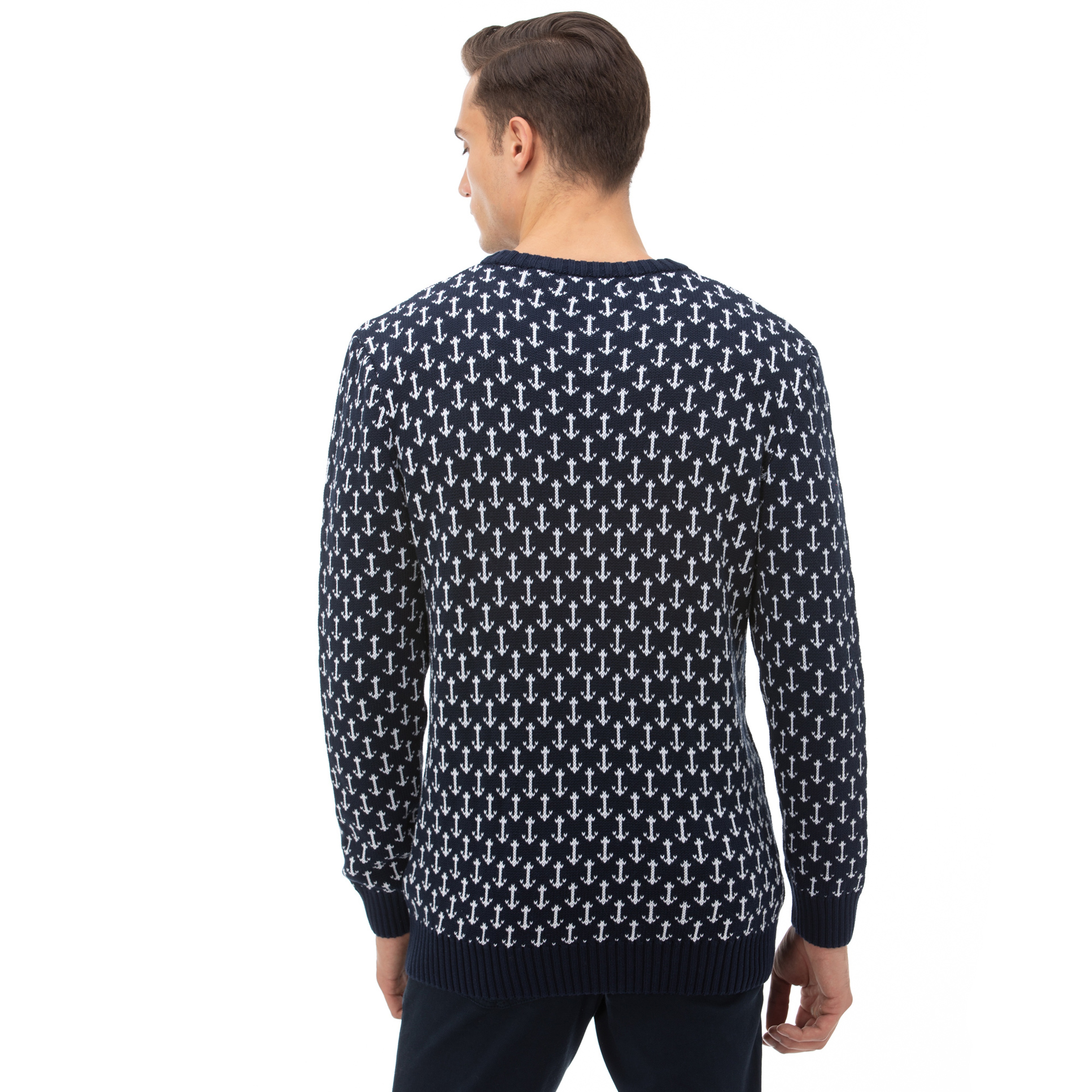 NAUTICA ERKEK LACİVERT TRİKO KAZAK