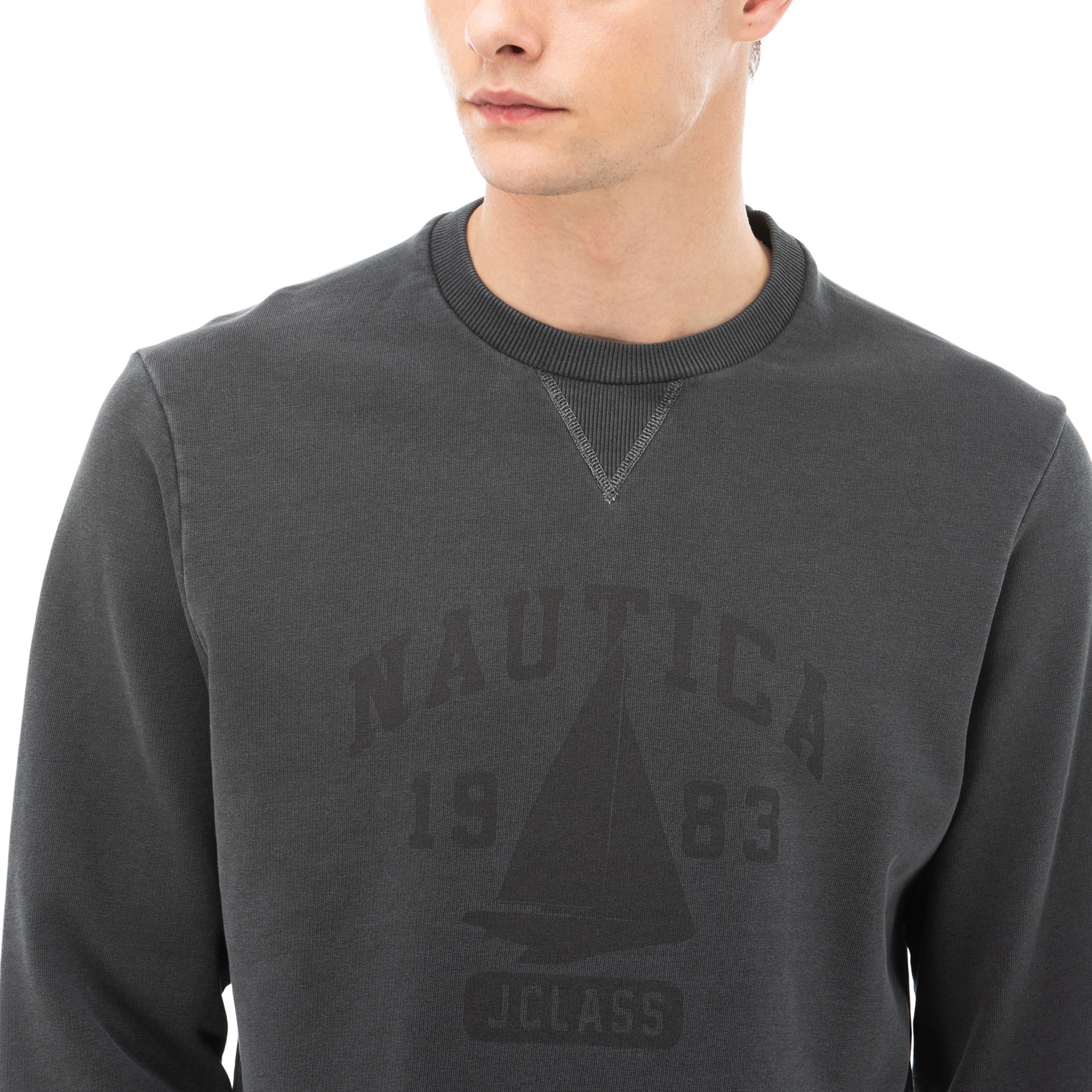 Nautica Erkek Gri Sweatshirt