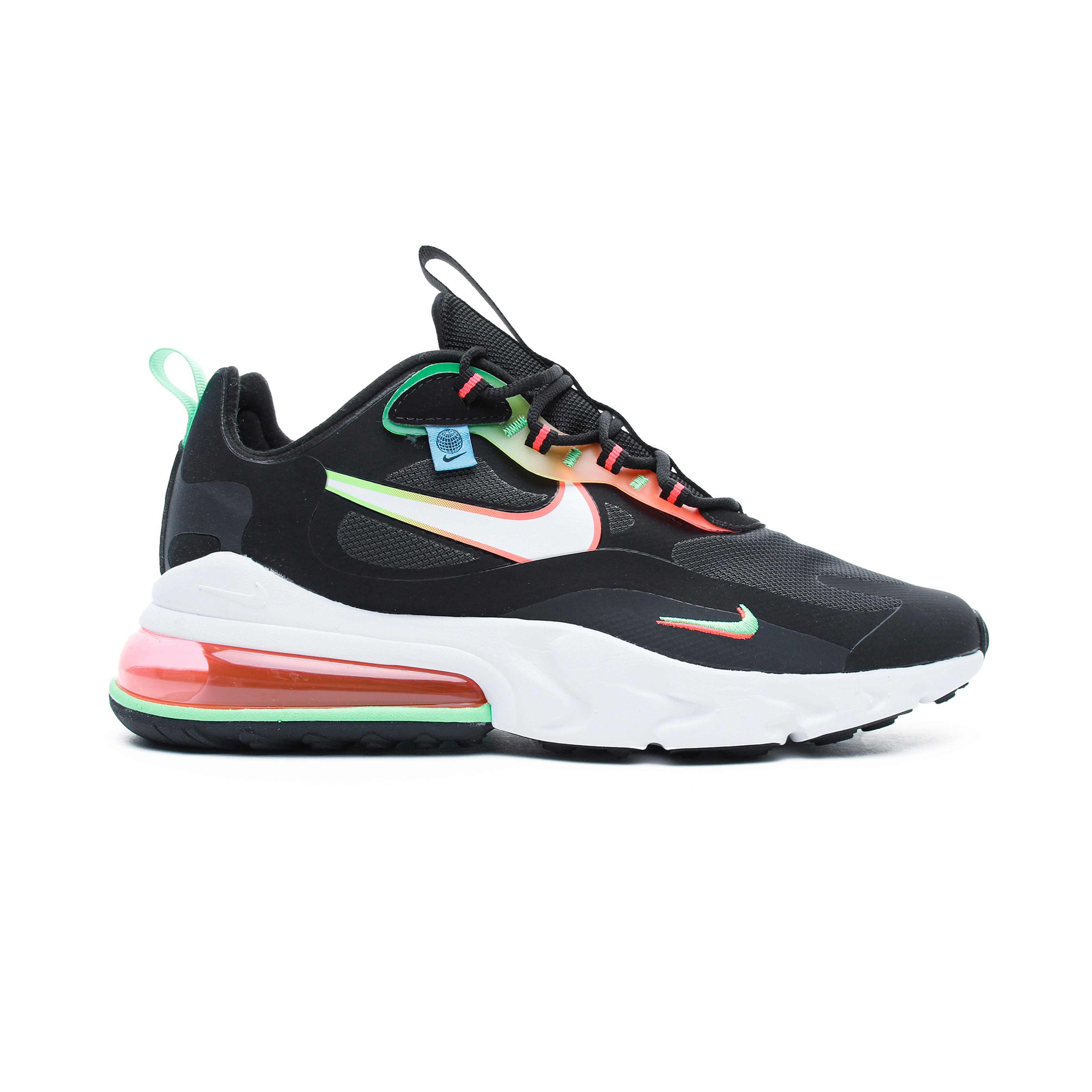 Nike Air Max 270 React Erkek Siyah Spor Ayakkabı