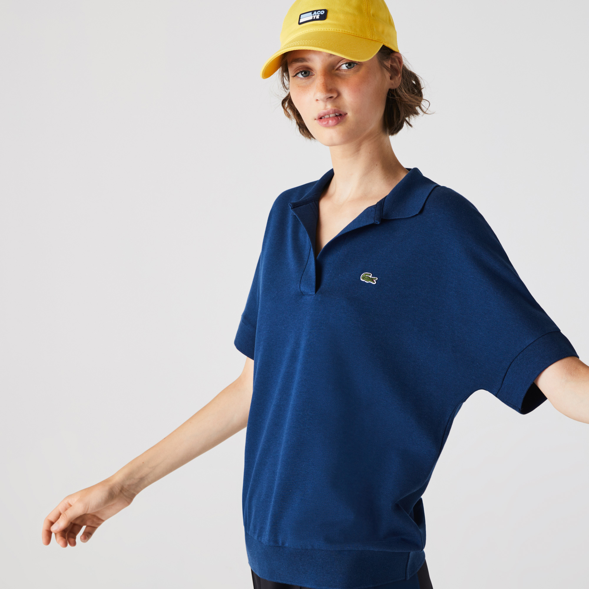 Lacoste Kadın Mavi Polo