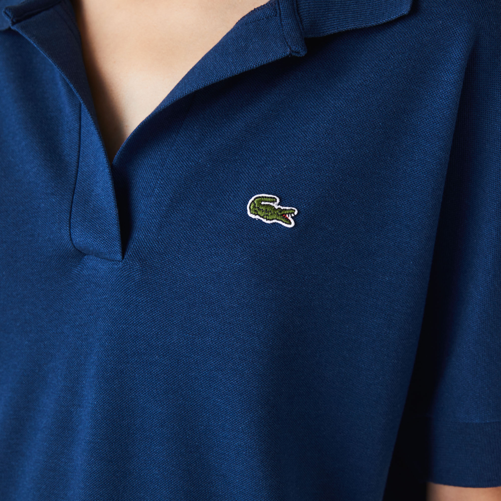 Lacoste Kadın Mavi Polo