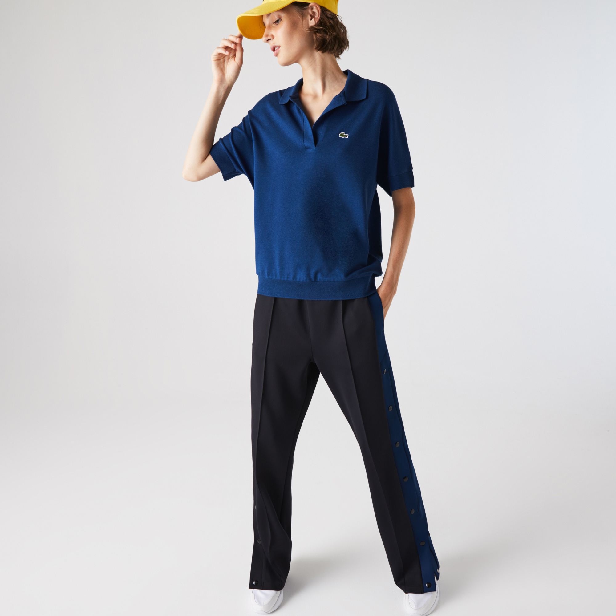 Lacoste Kadın Mavi Polo