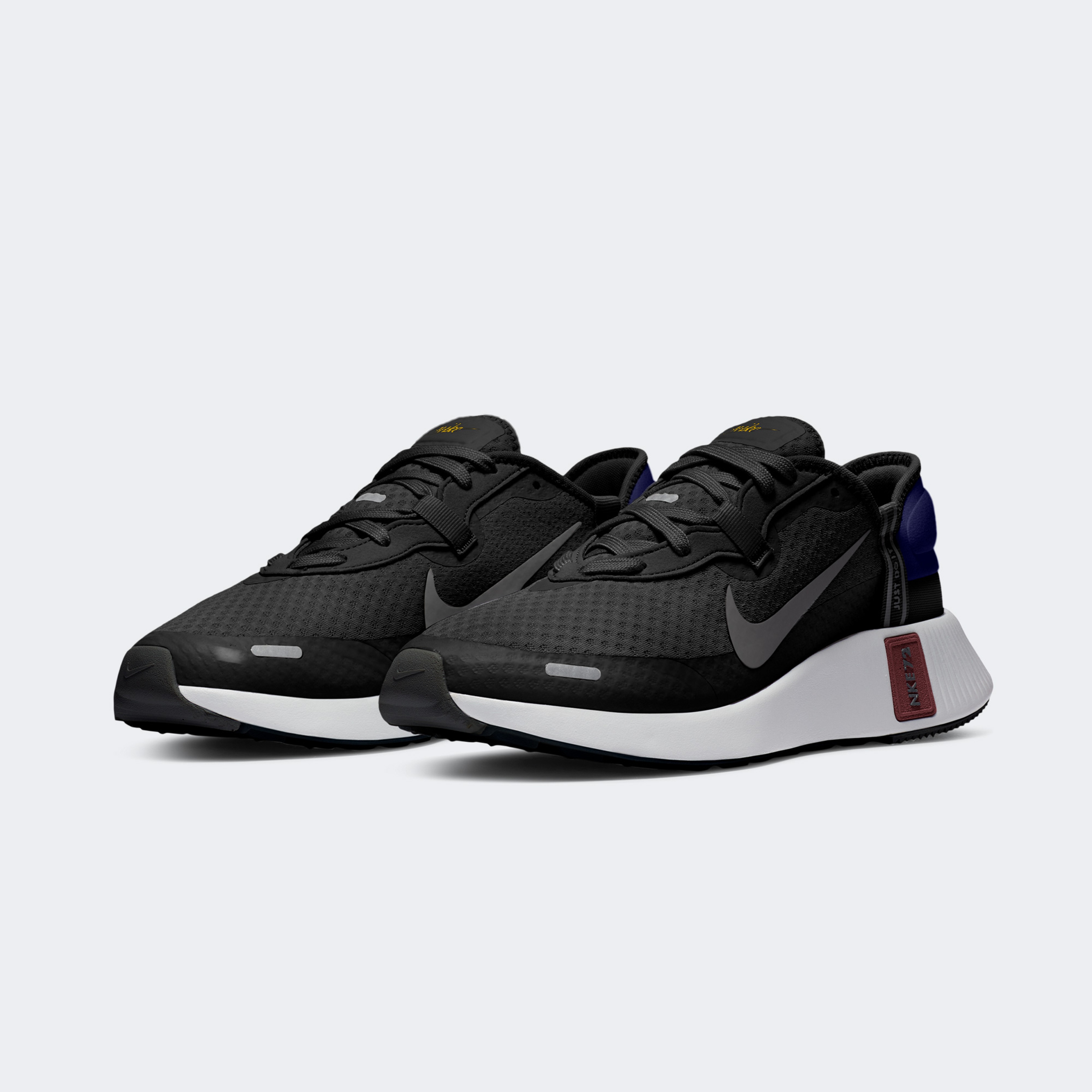 Nike Reposto Erkek Siyah Spor Ayakkabı