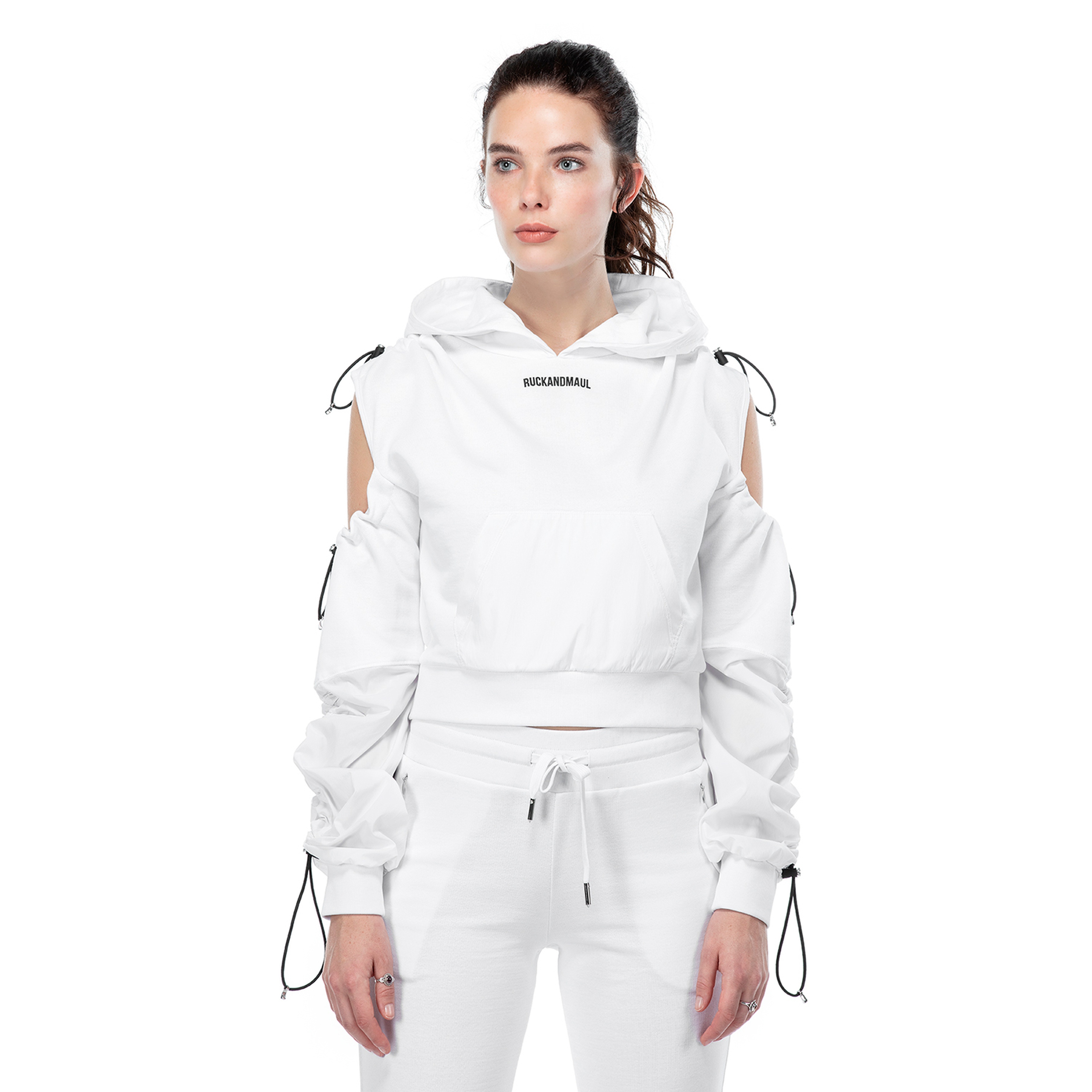 Ruck&Maul Kadın Beyaz Sweatshirt