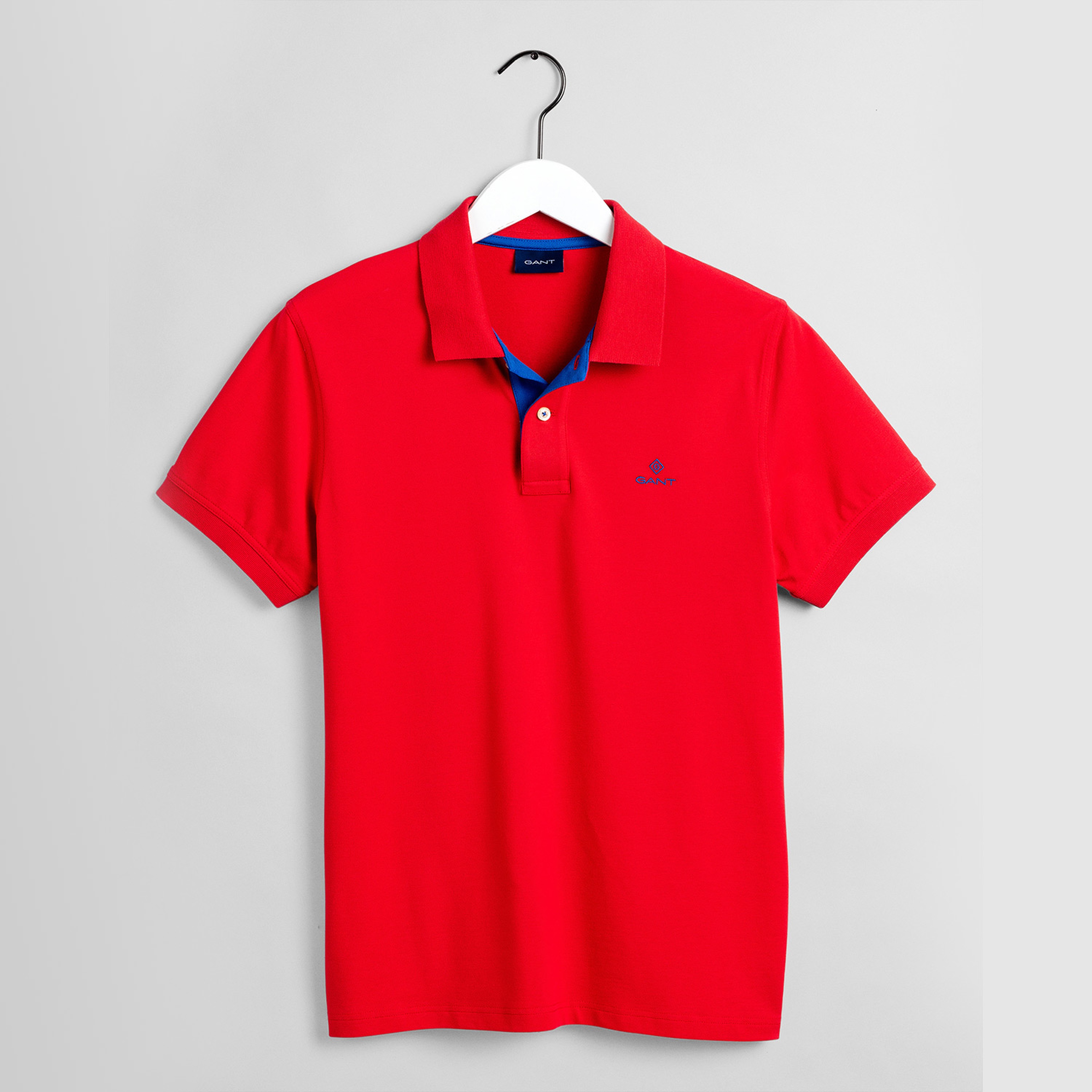 Gant Erkek Kırmızı Regular Fit Polo